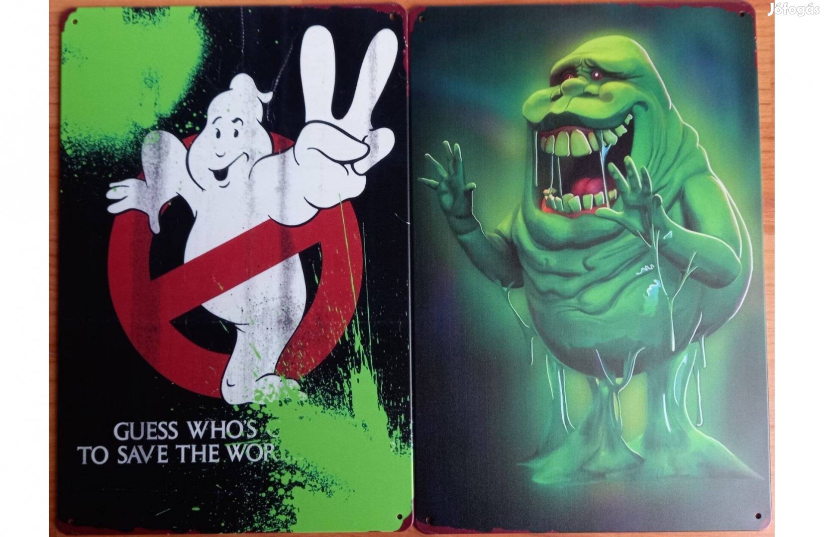 Dekorációs fém tábla Szellemirtók Ghostbusters Ikonikus