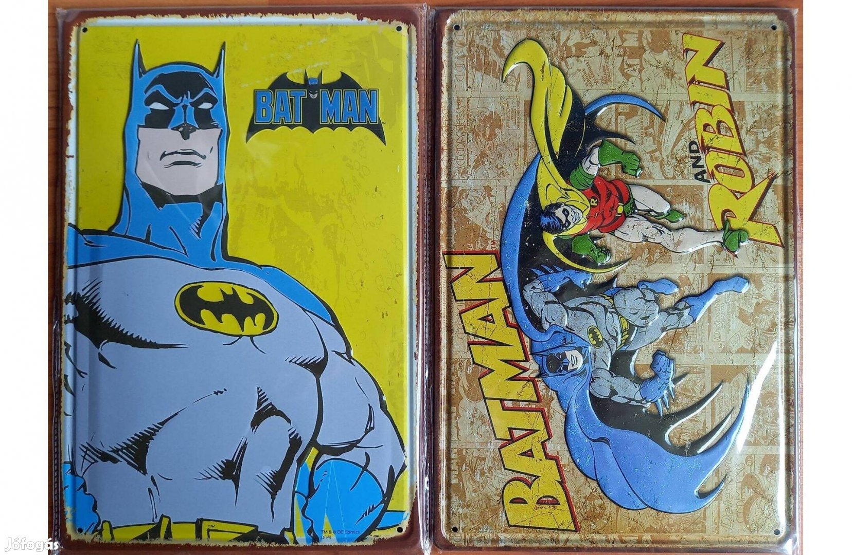 Dekorációs fém tábla ( Batman - Batman AND Robin)