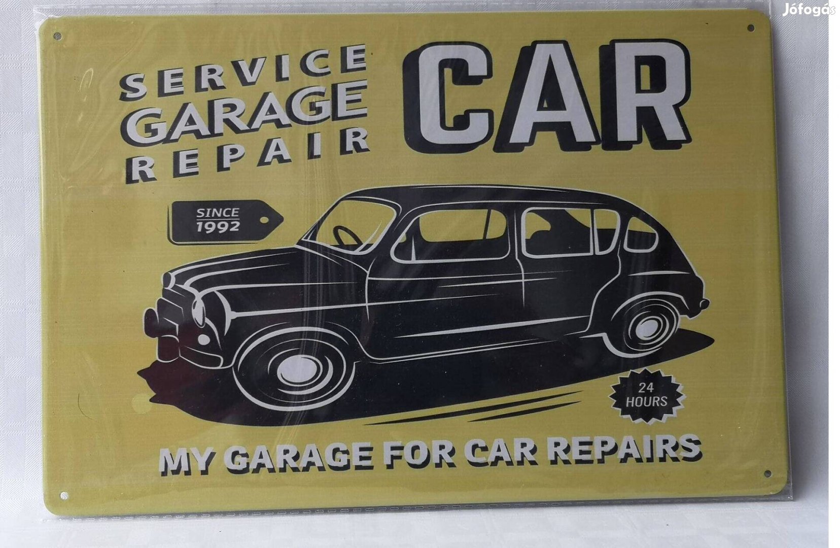 Dekorációs fém tábla ( CAR Garage Service)