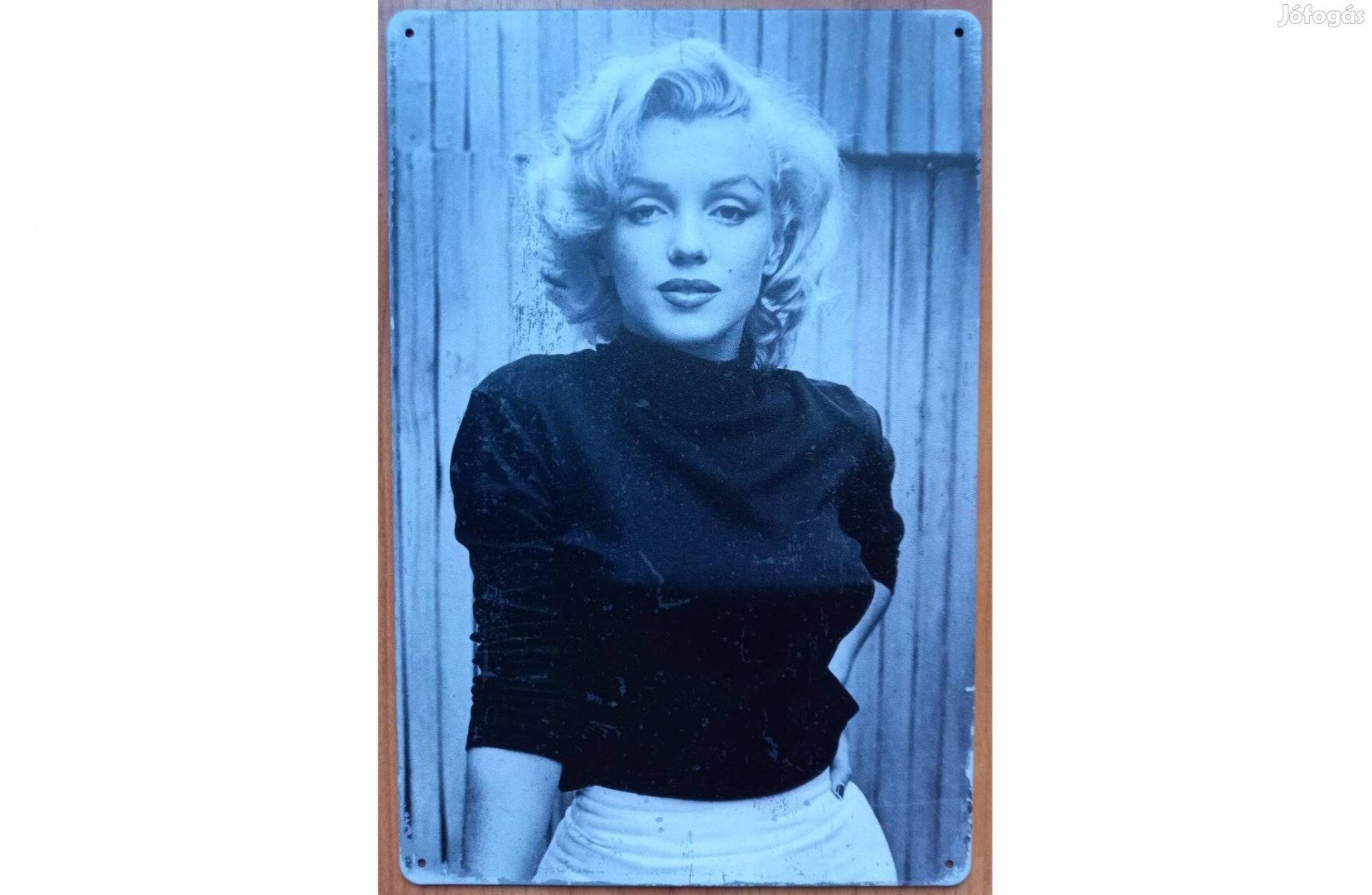 Dekorációs fém tábla ( Marilyn Monroe)