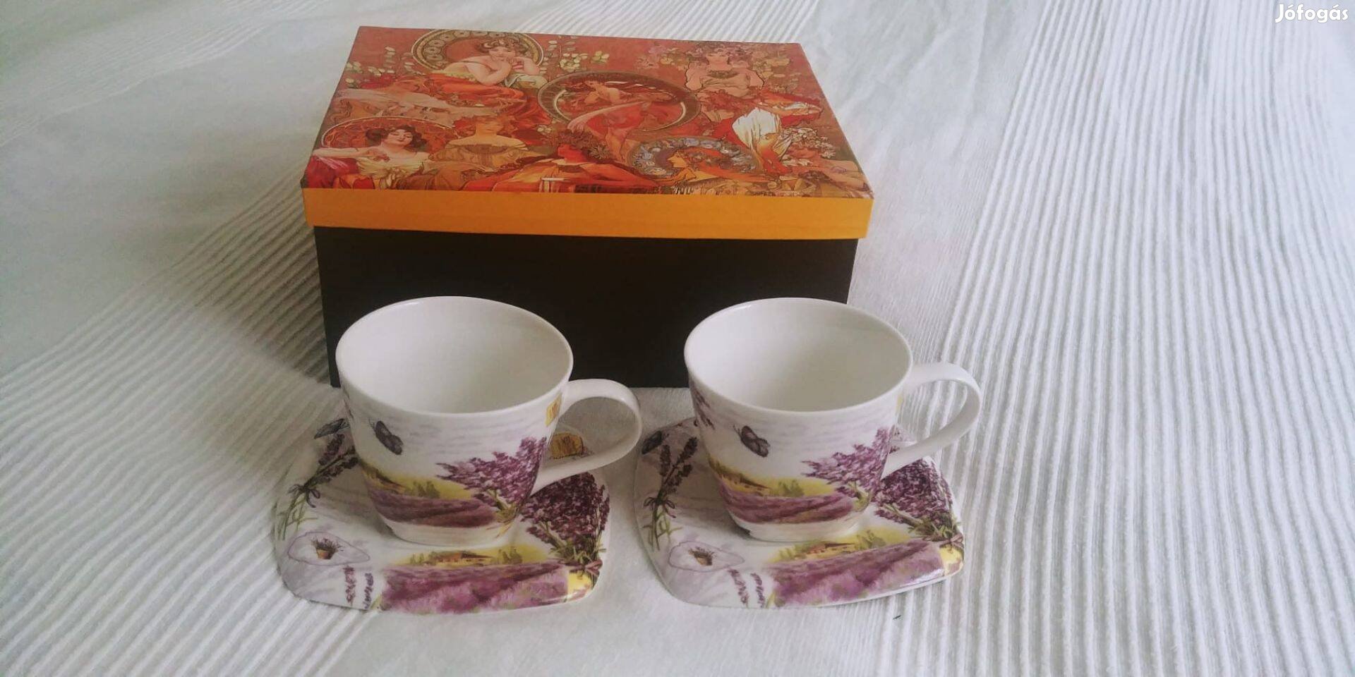 Dekoratív porcelán bögrék