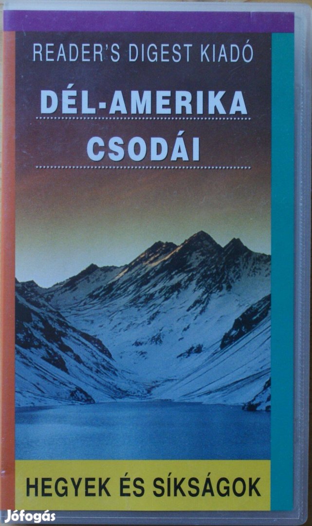 Dél-Amerika csodái - hegyek és síkságok - VHS kazetta