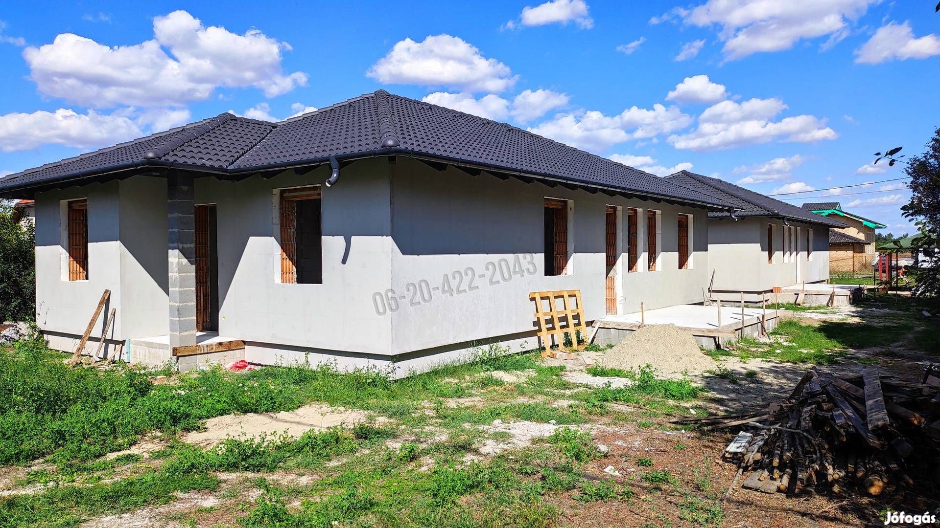Délegyházán új építésű, 4 hálószobás családi házak eladók! 1370_mj