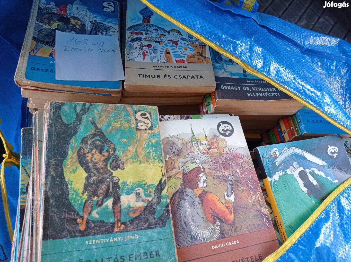 Delfin könyvek összesen 163 db, csak egyben