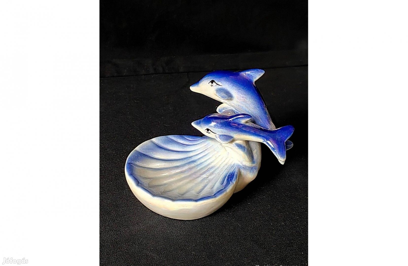 Delfines Hamutartó, nipp, ékszer- szappantartó