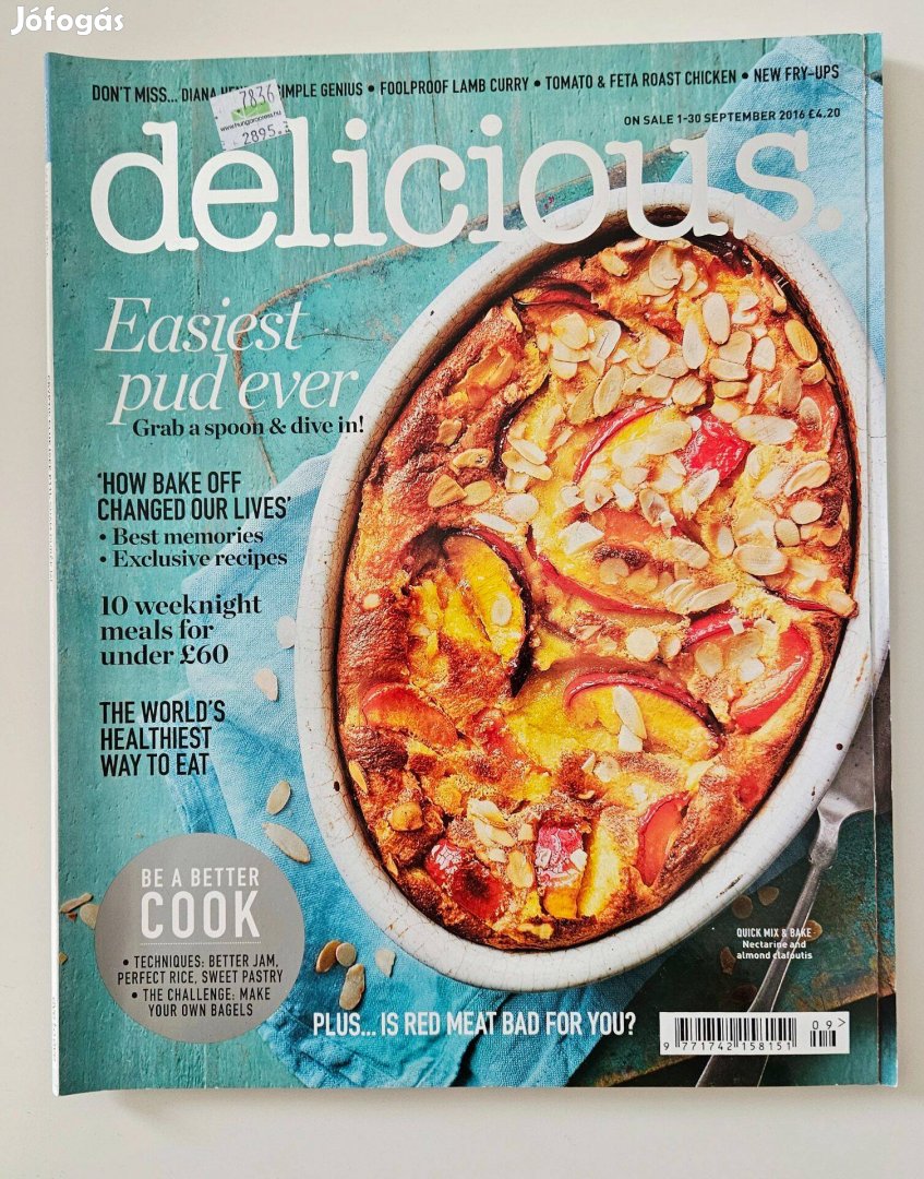 Delicious angol nyelvű főzős magazin