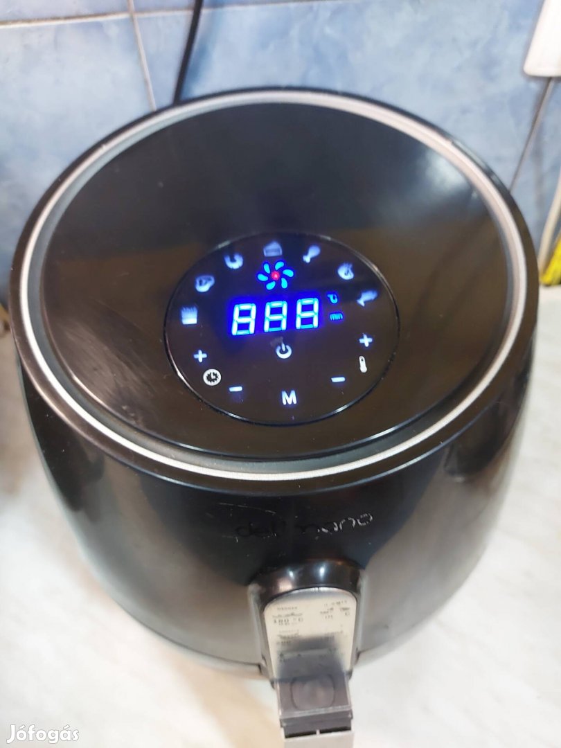 Delimano air fryer delux forrólevegős olaj nélküli sütő fritu fritőz 