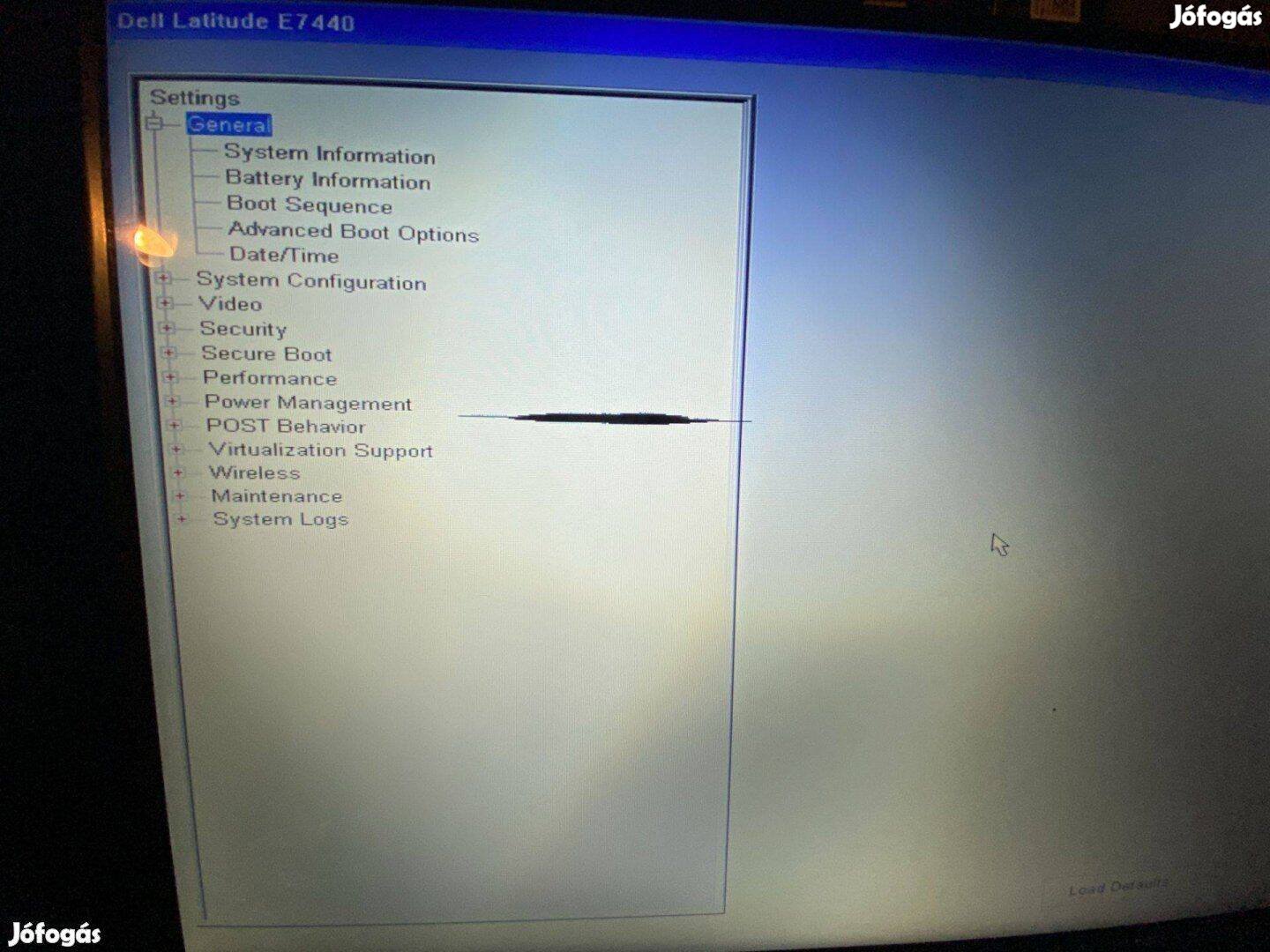 Dell 15,6" LCD Kijelző Inspiron 3543 5547 NT156Whm-N12 2GC9W Hibás