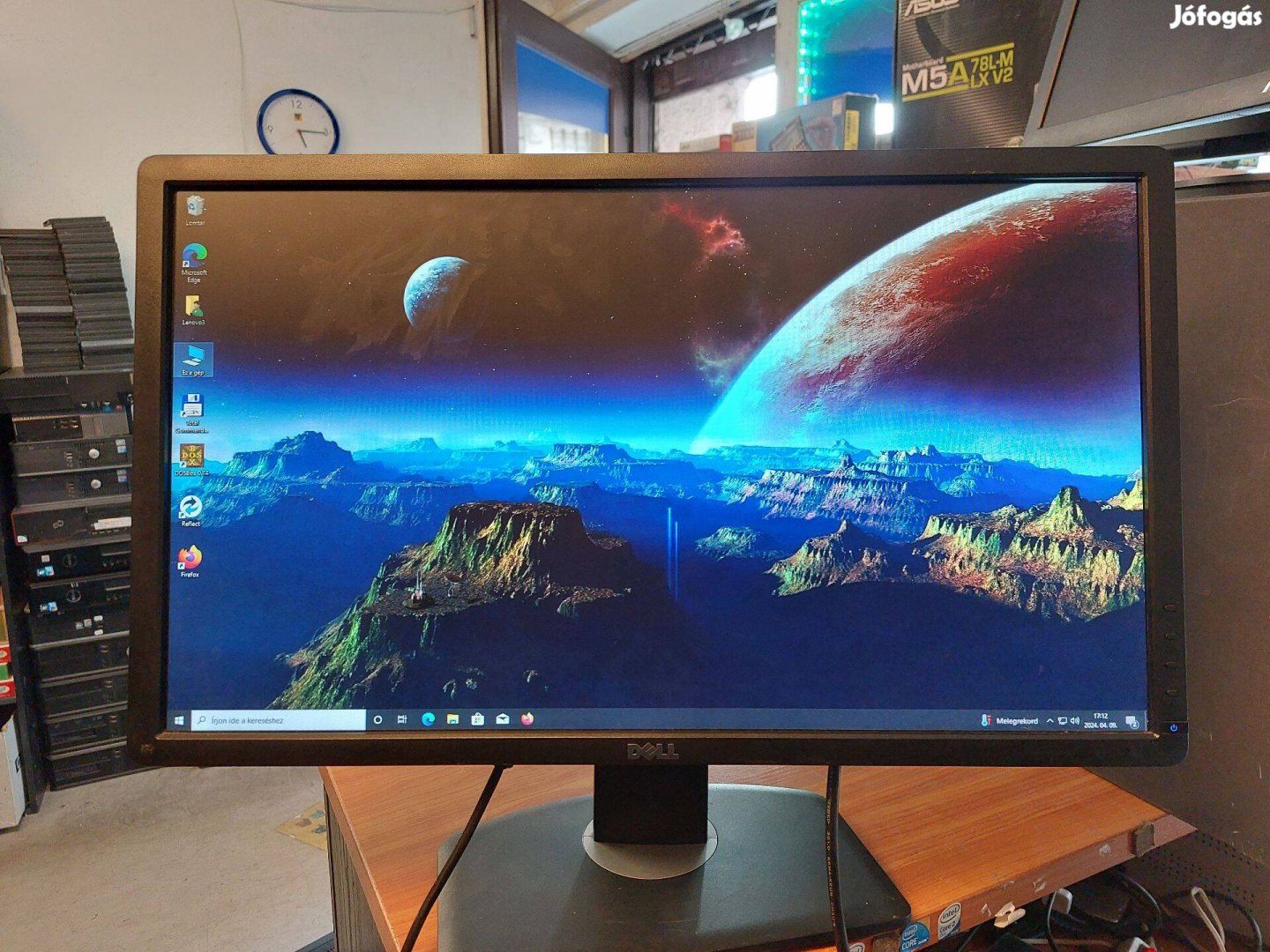 Dell 24"-os FHD forgatható monitor