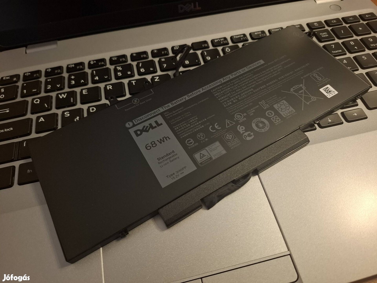 Dell 3Hwpp notebook laptop akkumulátor