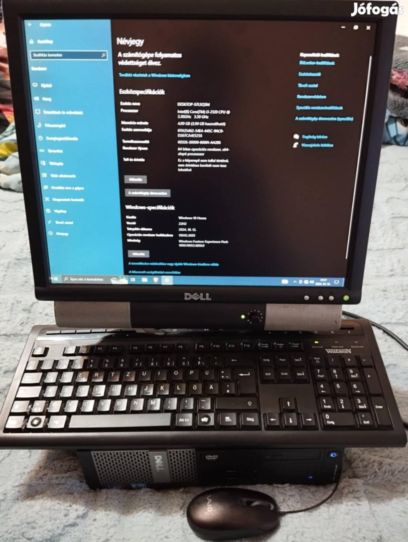 Dell Asztali PC Komplett 