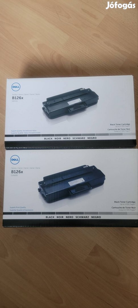 Dell B126x, toner