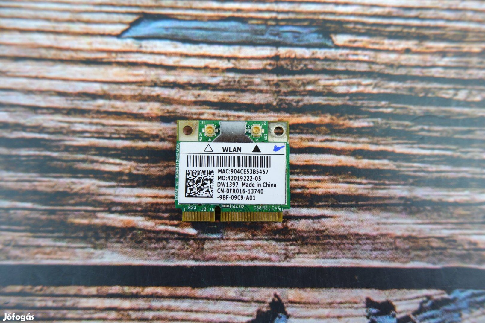 Dell Broadcom BCM94312HMG Wifi kártya Mini PCI-e CN-0FR016