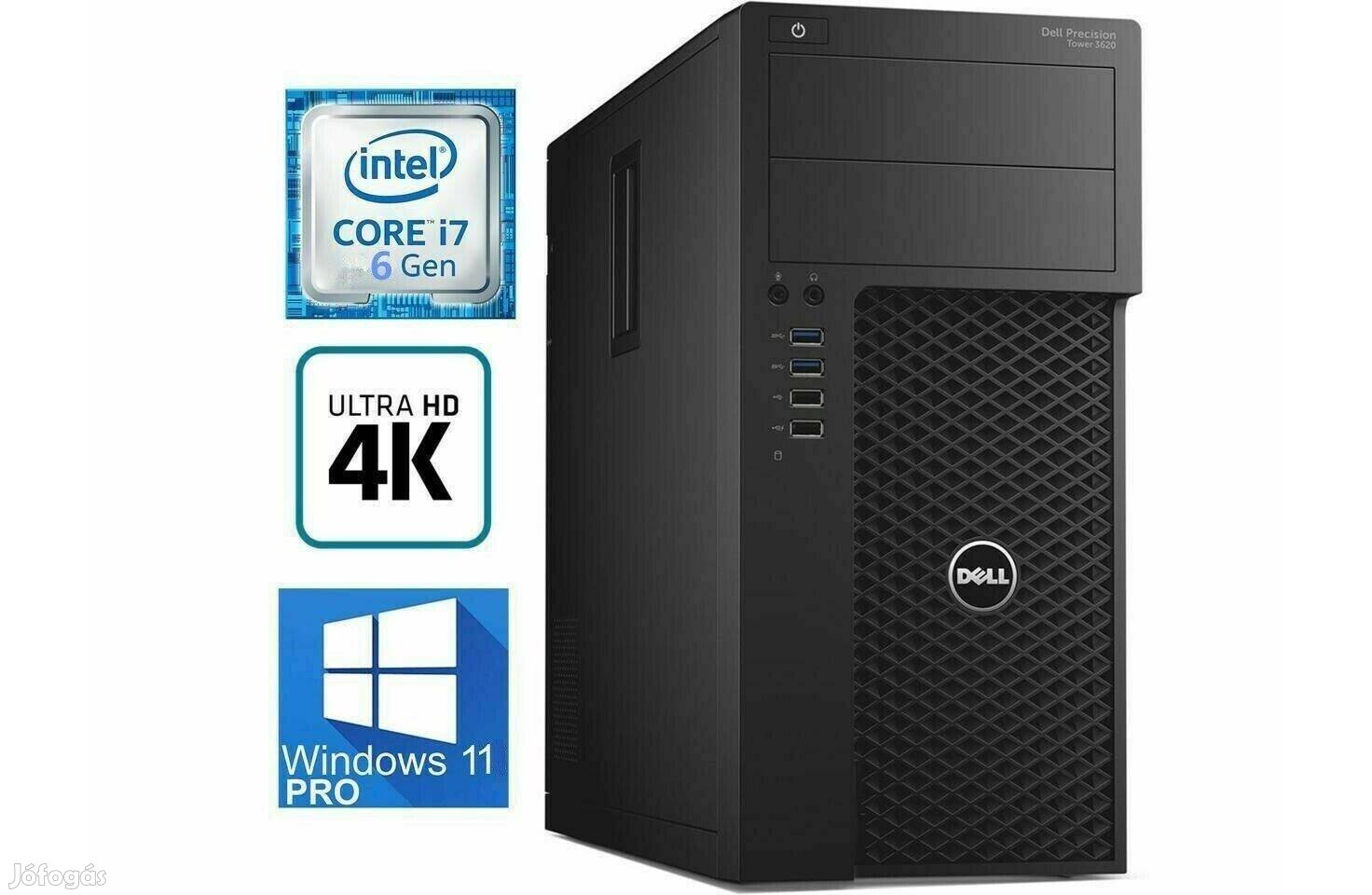 Dell Core I7 Gamer WIN11 Számítógép 16GB 1.0TB Gtx 750TI 4GB 1Év GAR