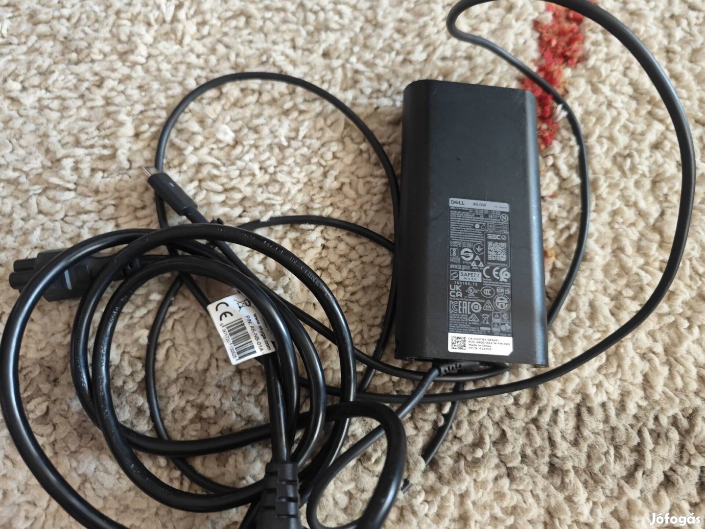Dell DA90PM170 90W USB-C Laptop Töltő