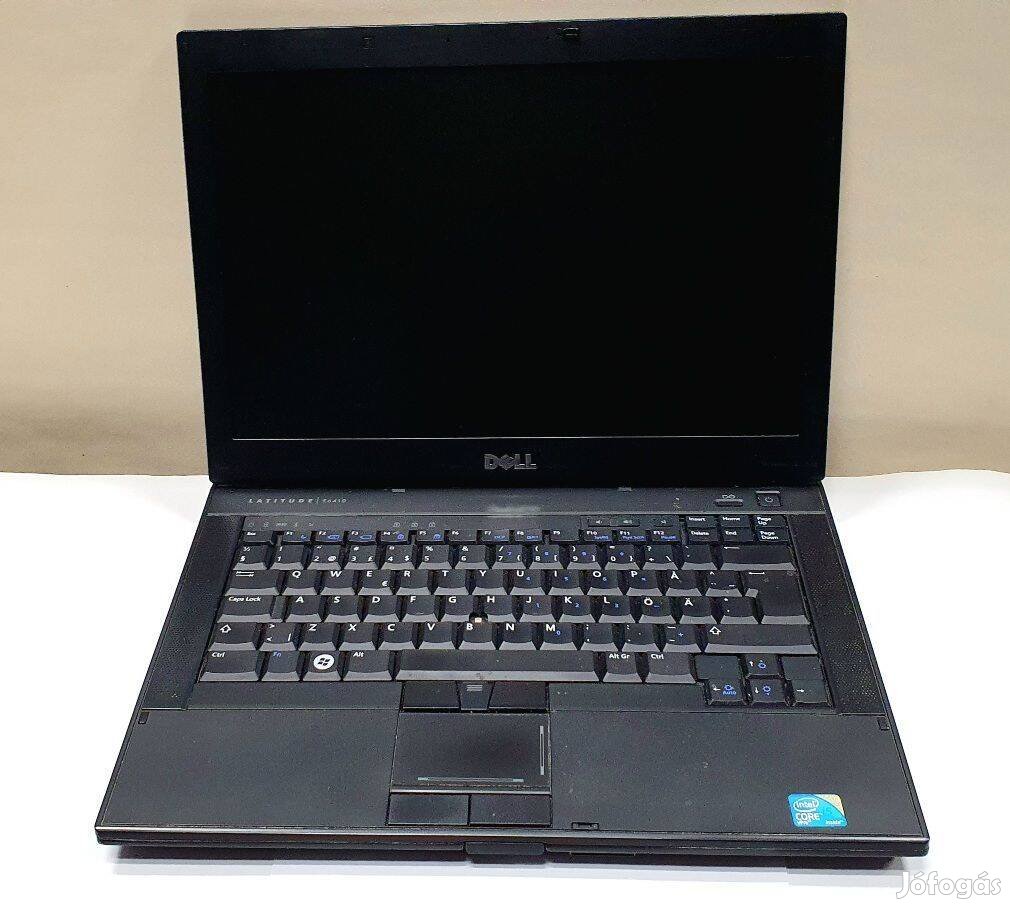 Dell E6410 laptop (Intel i5 proc, 6 GB RAM, 250 GB HDD)+ tápegység