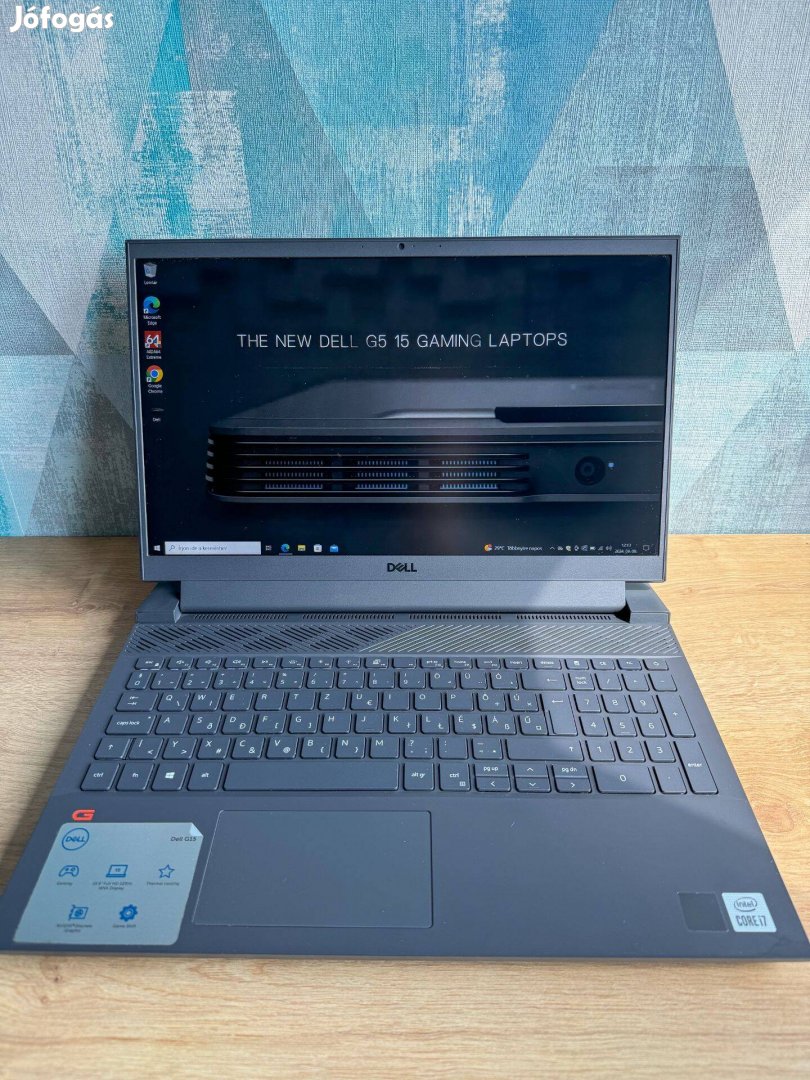 Dell Gamer laptop G5, I7, Rtx 3060, 16 GB Ram, SSD