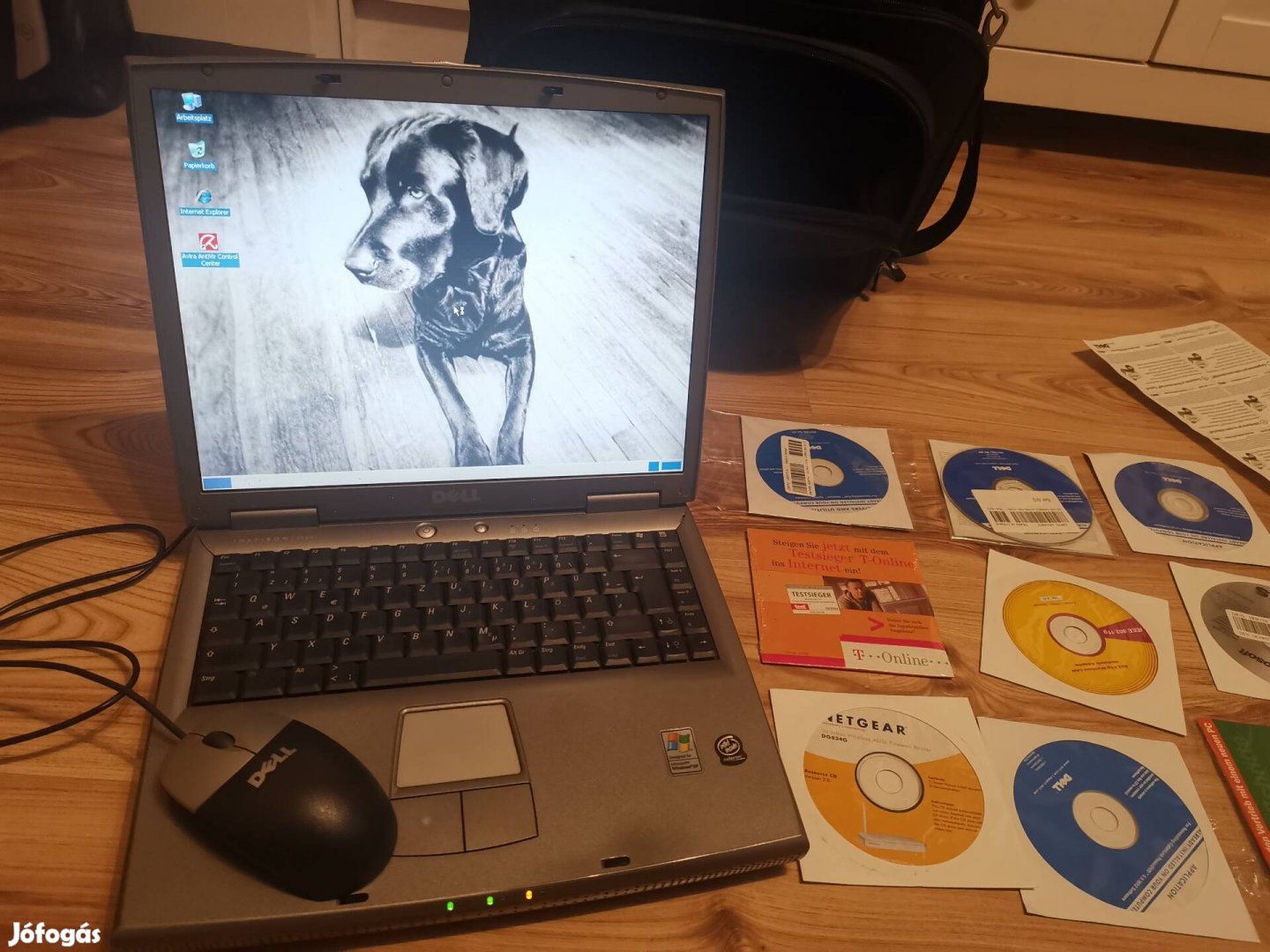 Dell Inspiron 1150 Laptop Eredeti Windows Xp Home Rendszerrel 