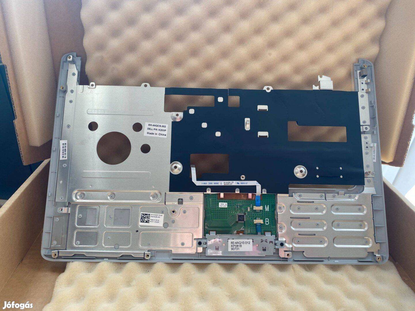 Dell Inspiron 1545 Palmrest Touchpaddal gyári új ezüst K203P 0K203P