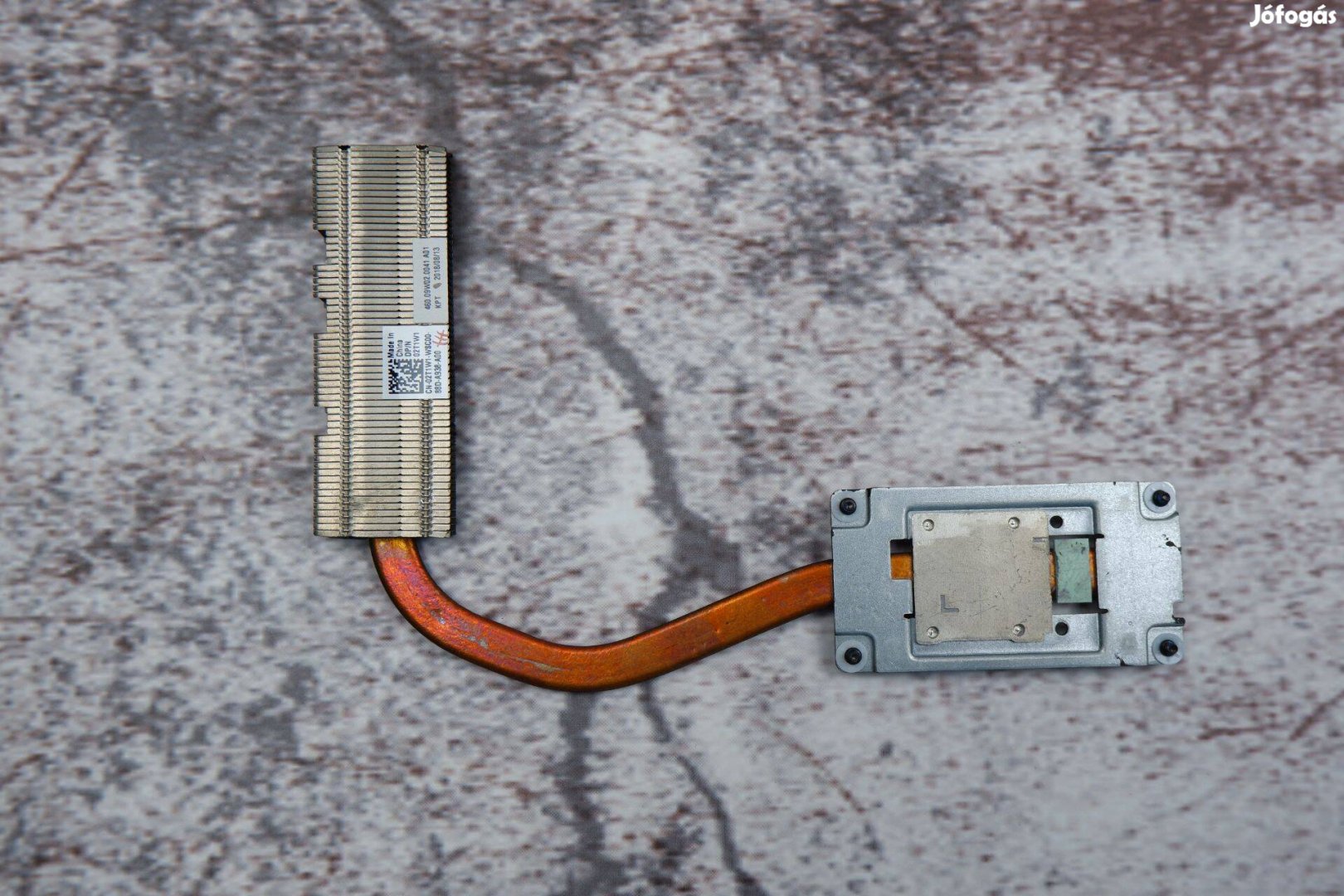 Dell Inspiron 15 3567 3568 laptop processzor hűtő borda