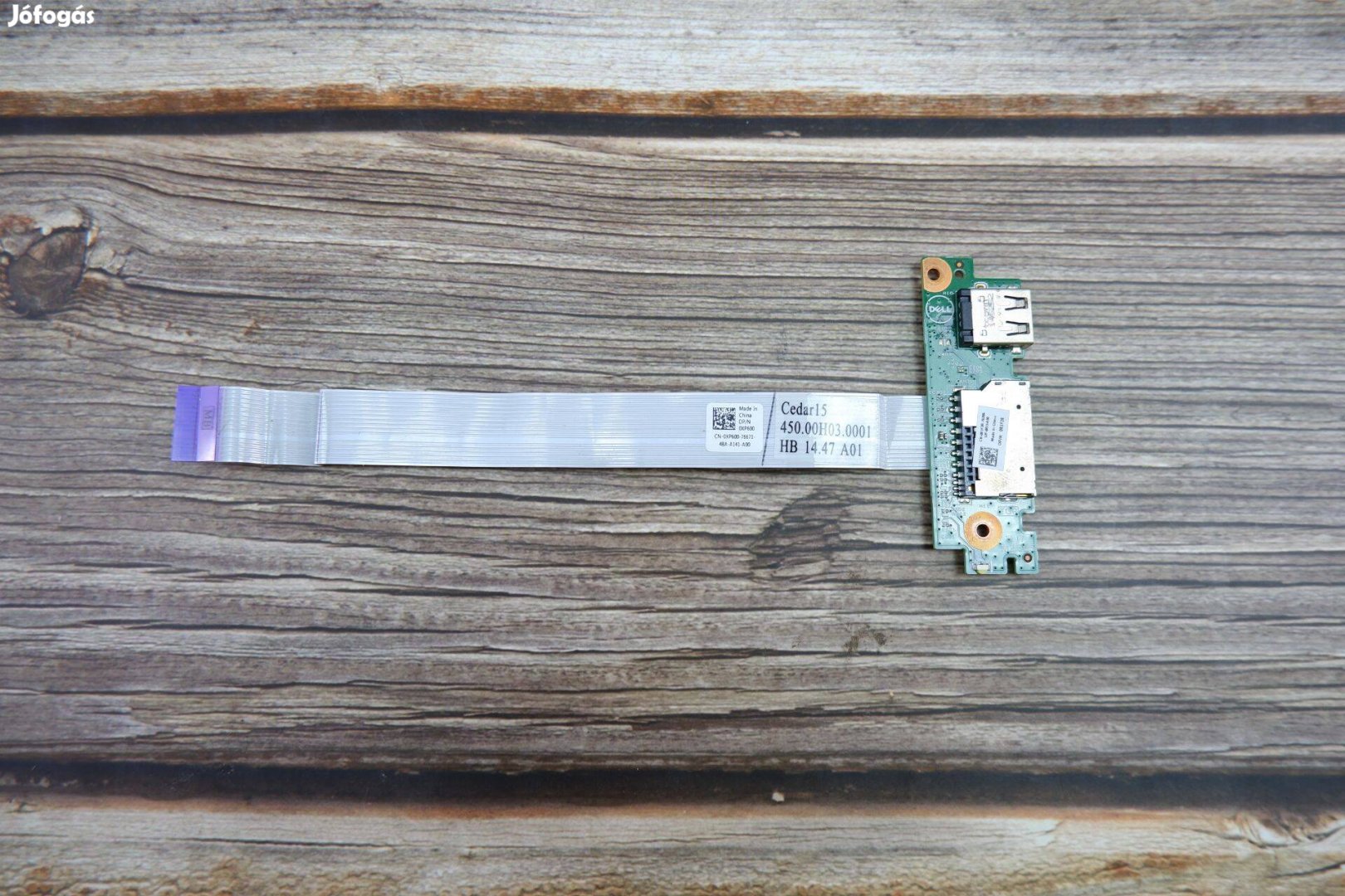 Dell Inspiron 3541 3542 laptop USB port kártyaolvasó panel 0R1F2R