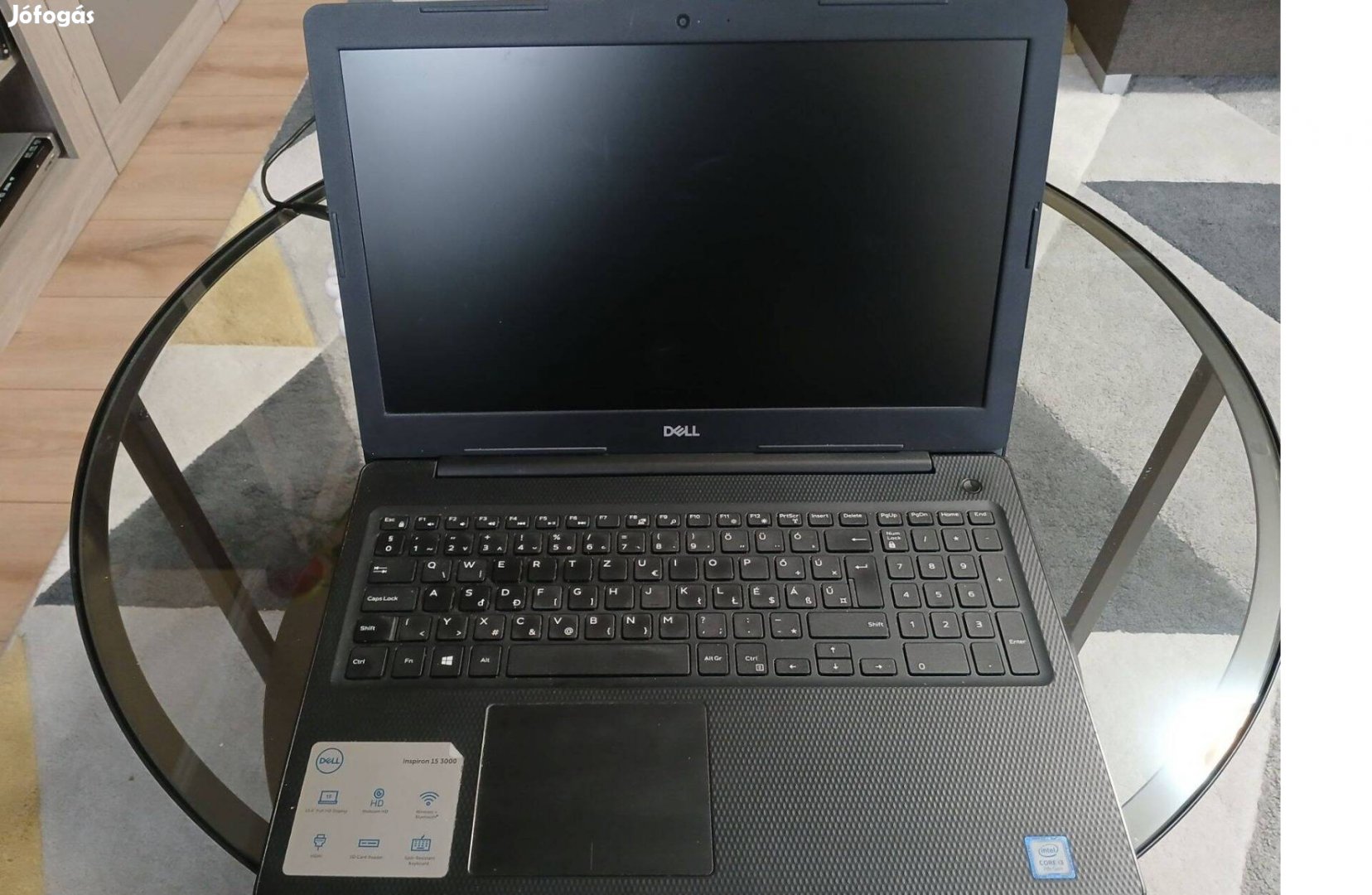 Dell Inspiron 3584 I3-7Gen laptop töltővel eladó