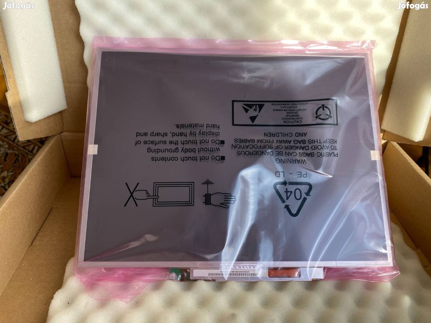 Dell Inspiron 500m 600m Latitude D500 D600 kijelző QD14FL07 U3266