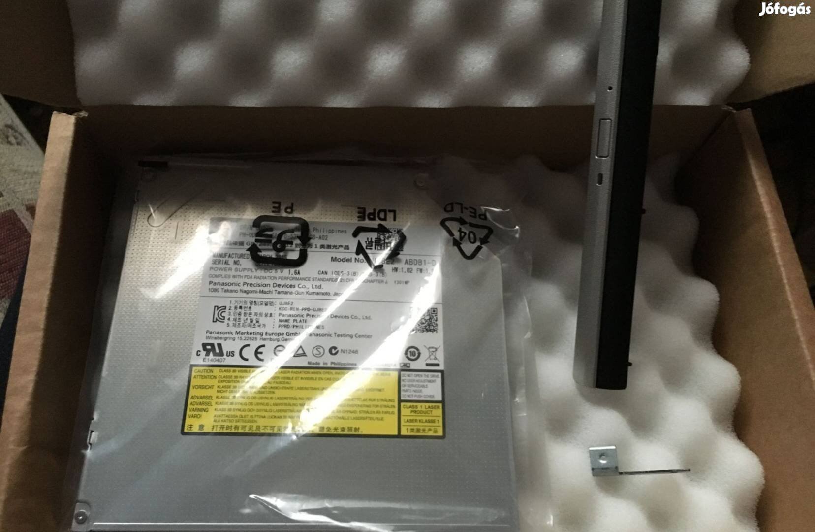 Dell Inspiron 5521 5537 5535 DVD Meghajtó Szettben 36J2F Xk9R4 0Xk9R4