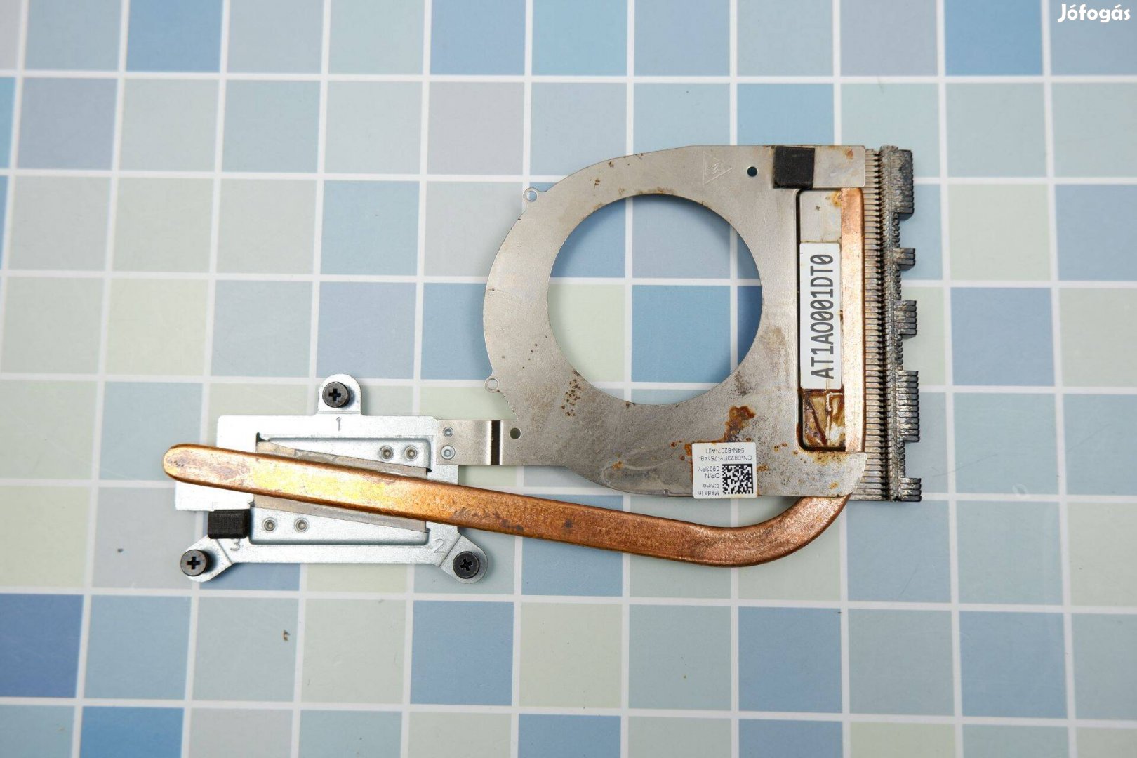 Dell Inspiron 5558 5458 5758 laptop processzor hűtő borda AT1AO001DT0