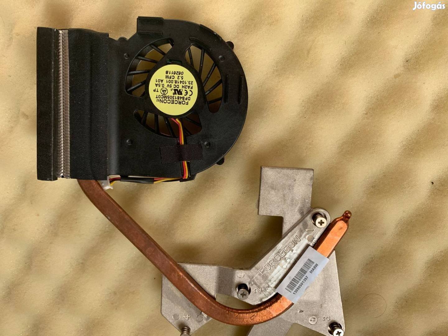 Dell Inspiron M5030 heatsink hűtőborda ventilátor FC1Yf DFS481305MC0T