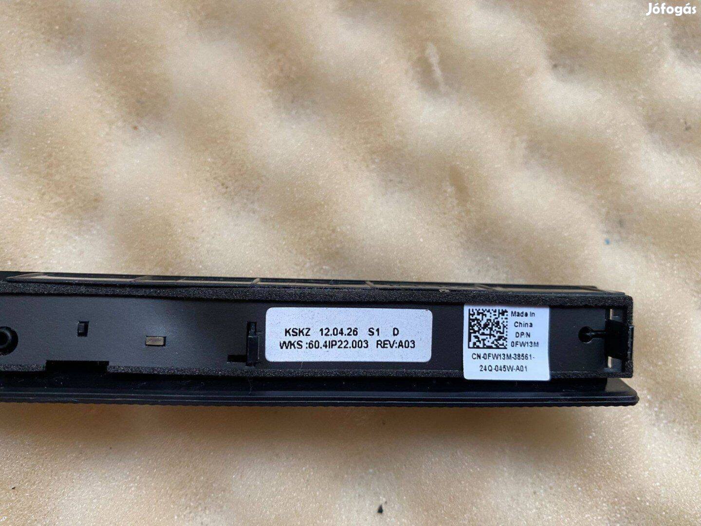 Dell Inspiron N5040 M5040 N5050 3520 dvd előlap dvd bezel FW13M 0FW13M