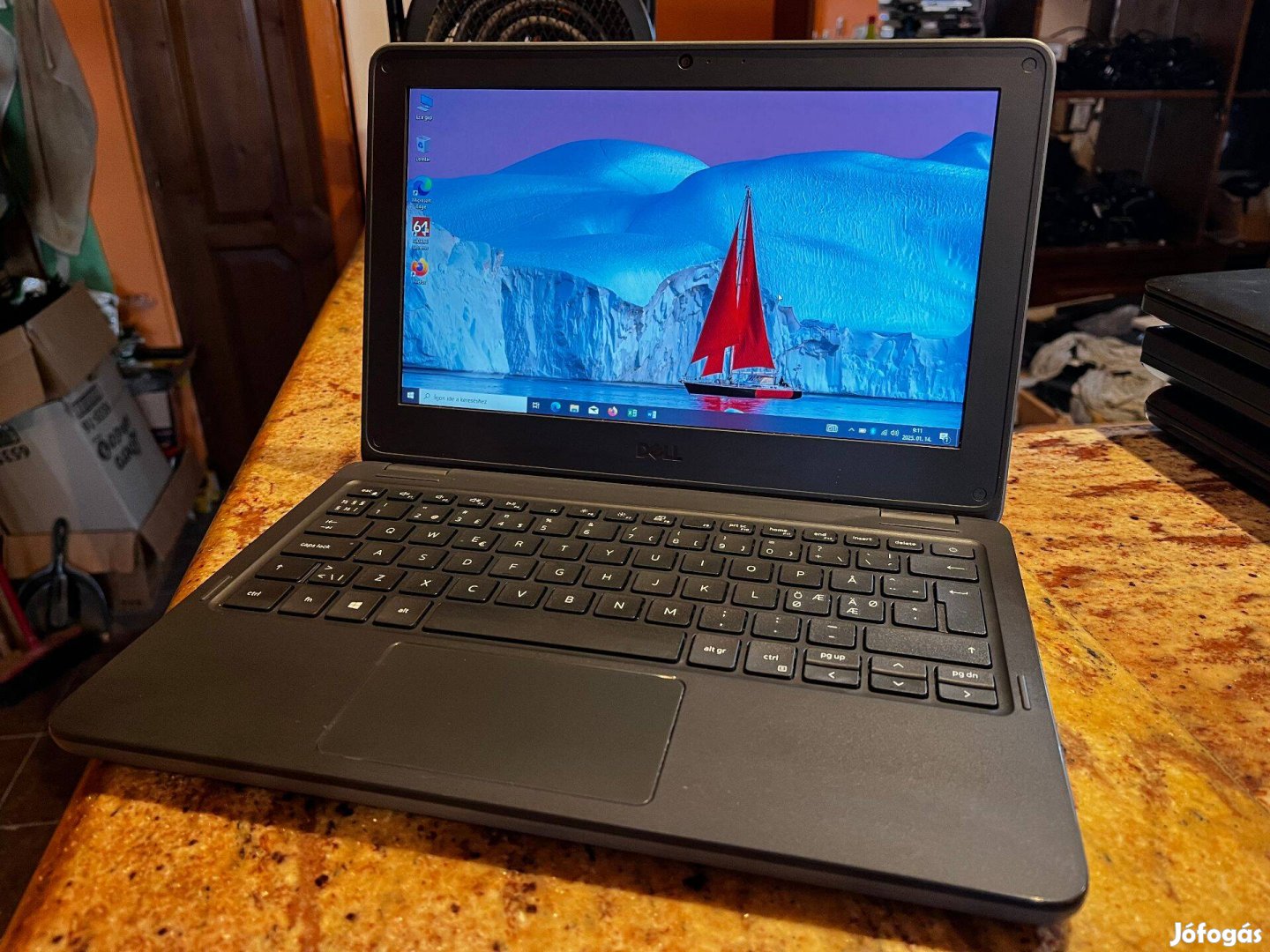 Dell Latitude 3120 - N6000, gyors, hordozható, kiváló akku!