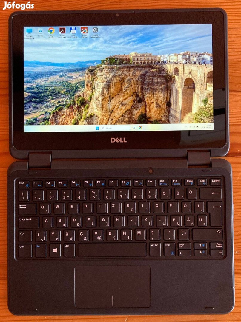 Dell Latitude 3190 érintő kijelzős 12,5 laptop
