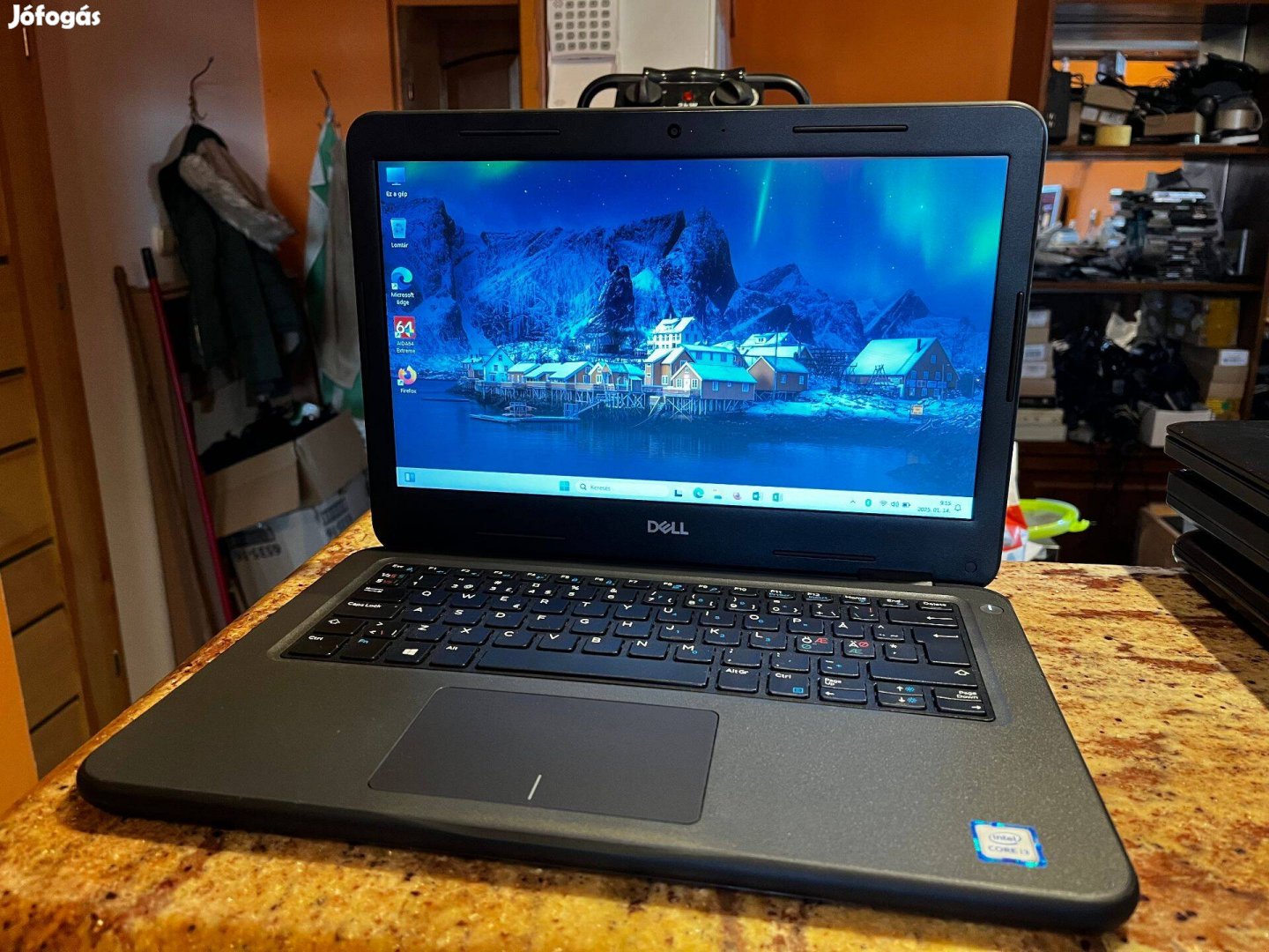 Dell Latitude 3310 - 8.gen, WIN 11, SSD, kiváló akku, szép állapot!