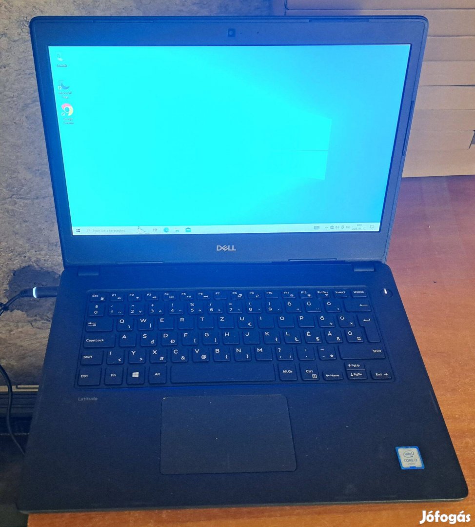 Dell Latitude 3480 laptop (13,5/i3-G6/8GB/240SSD/Magyar)