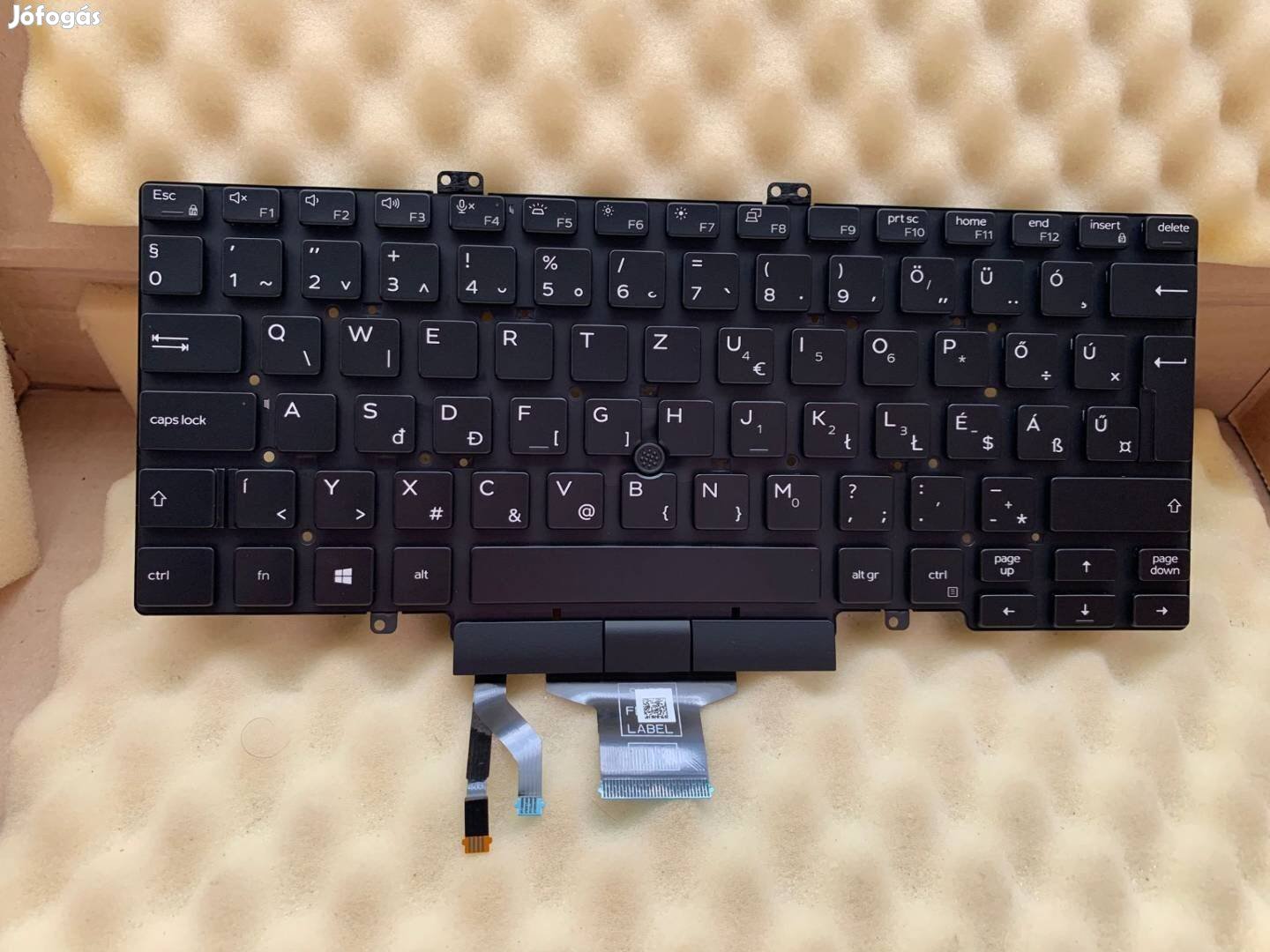 Dell Latitude 5400 világítós magyar billentyűzet 7Xyp0 07Xyp0