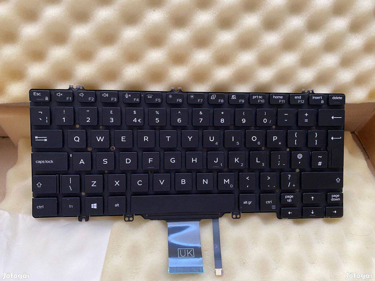 Dell Latitude 7300 világítós angol billentyűzet Latitude 5300 3Jkfk