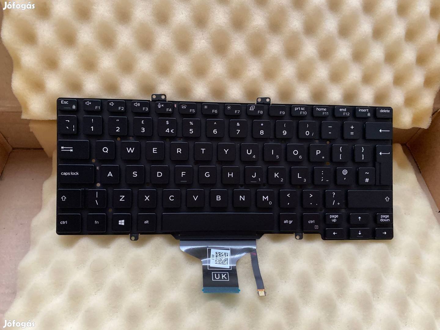 Dell Latitude 7400 világítós angol billentyűzet V5H1J, 0V5H1J