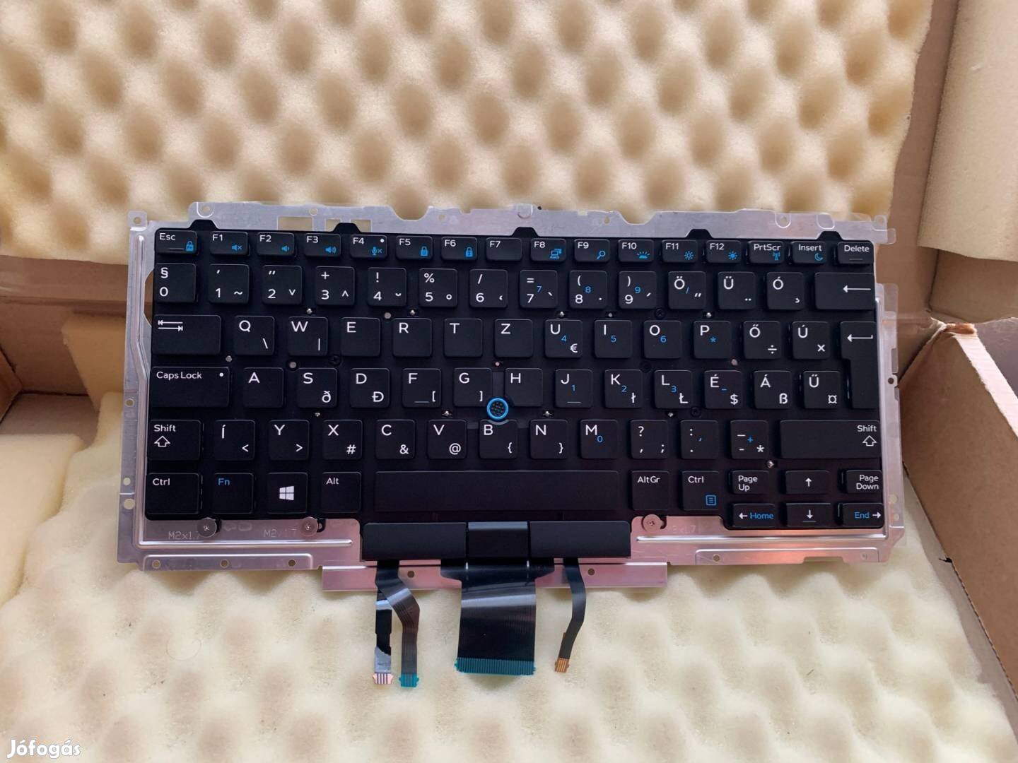 Dell Latitude 7470 világítós magyar billentyűzet 903MM GV0J5, 0GV0J5