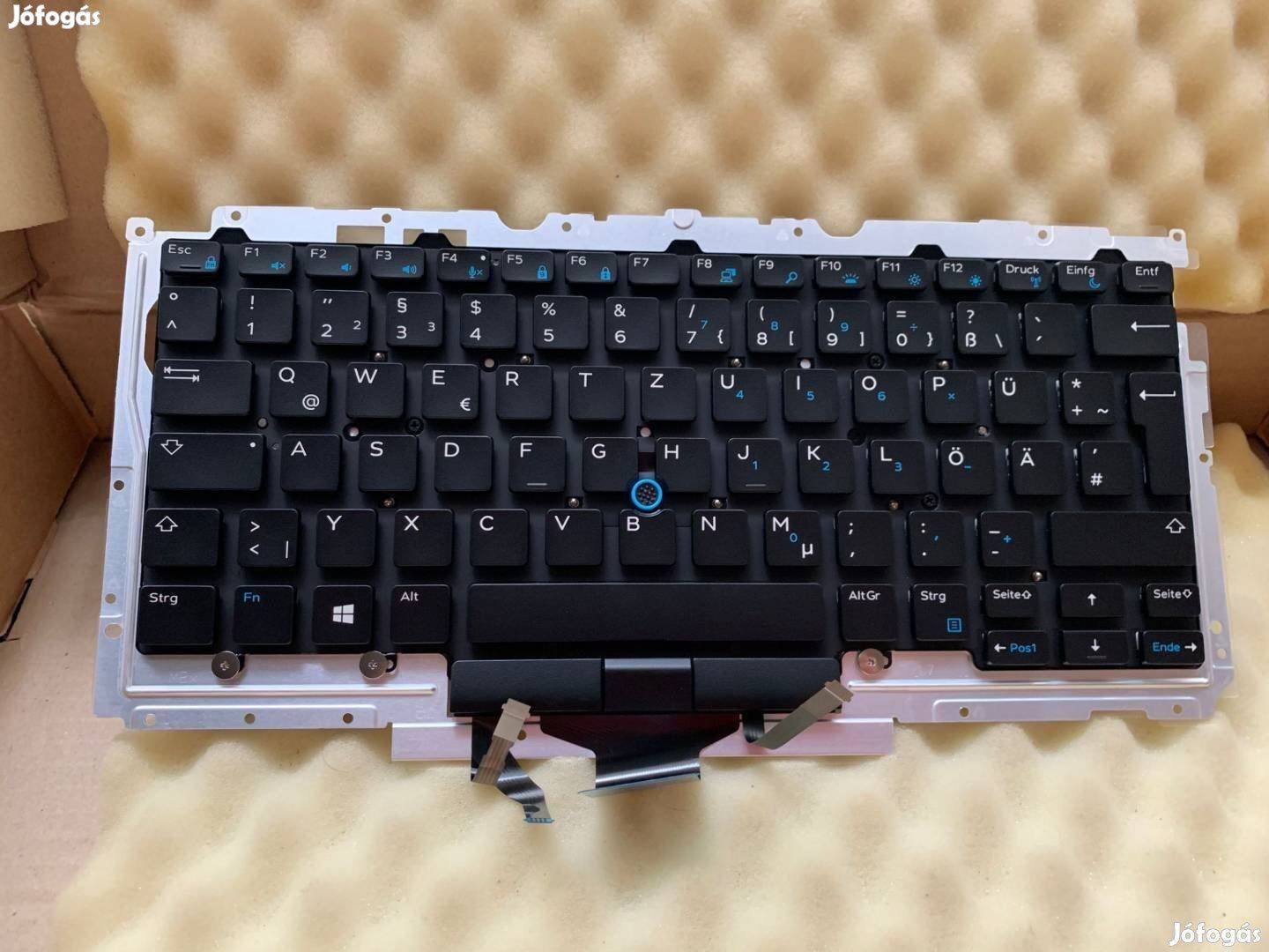 Dell Latitude 7470 világítós német billentyűzet E7470 4885F 4Jpx1