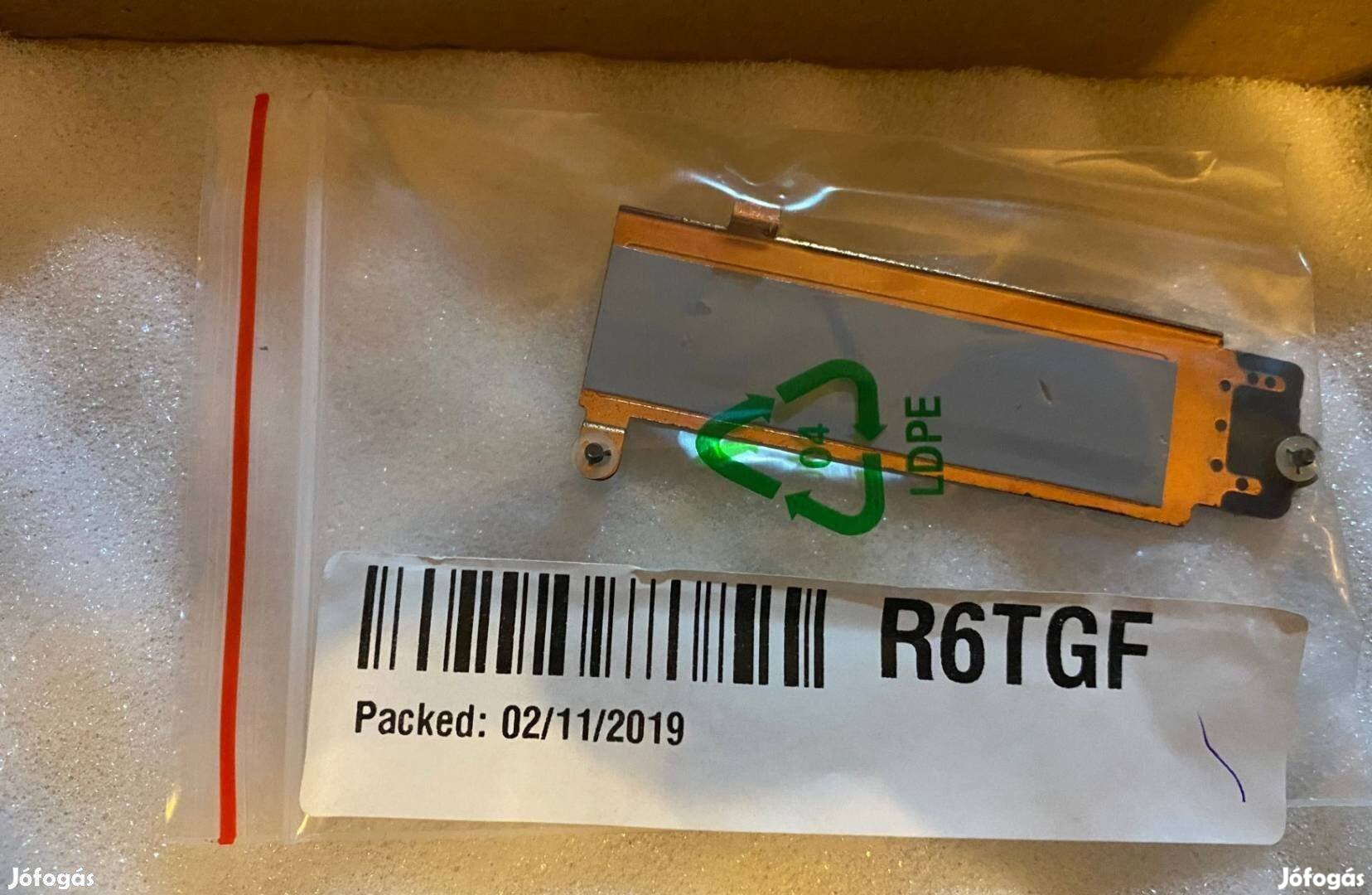 Dell Latitude 7480 7490 7280 7290 SSD hűtés ssd bracket R6TGF