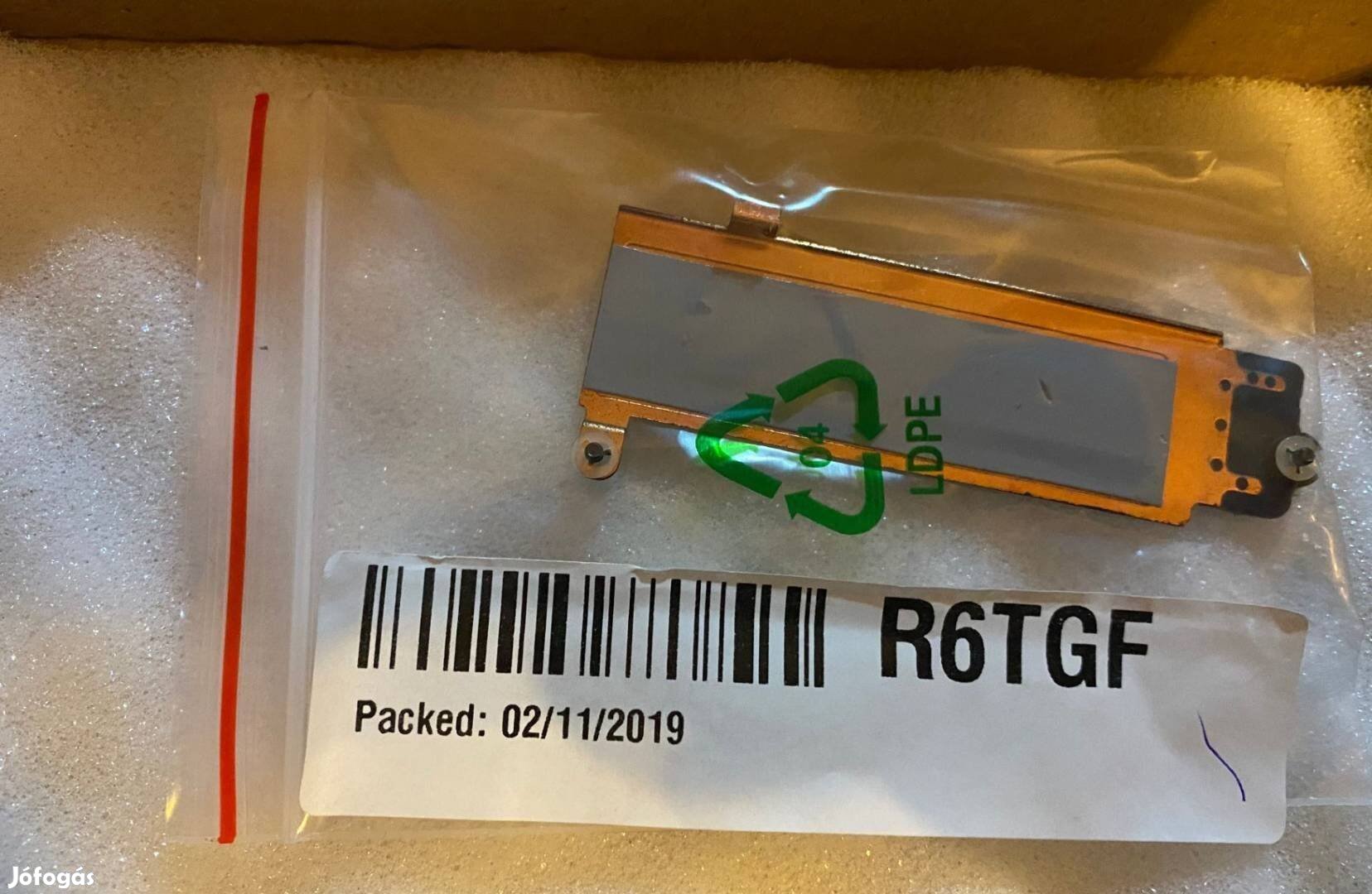 Dell Latitude 7480 7490 7280 7290 SSD hűtés ssd bracket R6TGF