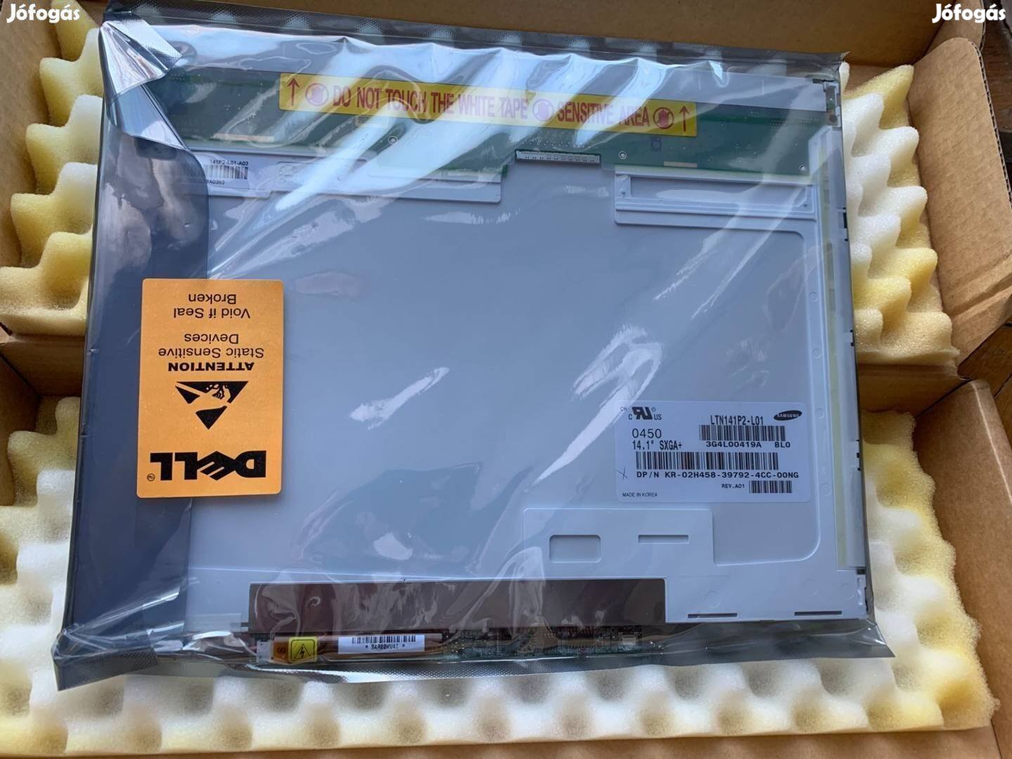 Dell Latitude C600 C610 C640 kijelző SXGA+ Ltn141P2-L01 2H458