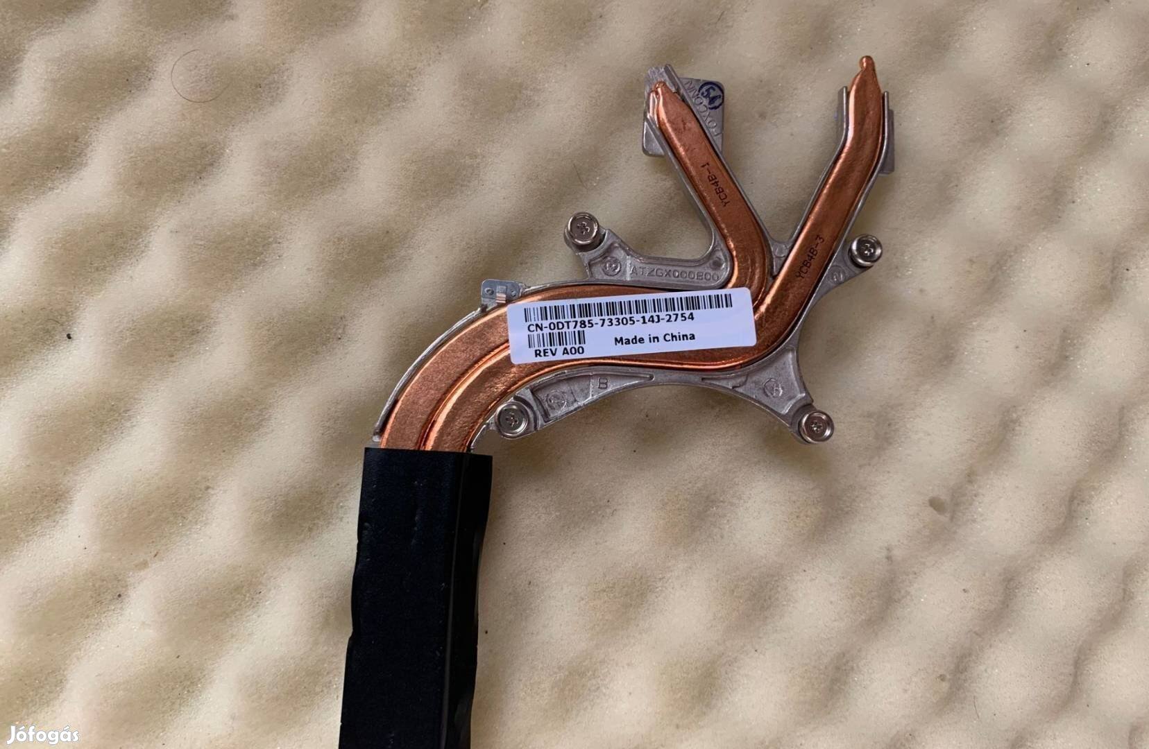 Dell Latitude D620 D630 hűtőtönk heatsink hűtés gyári új DT785 0DT785