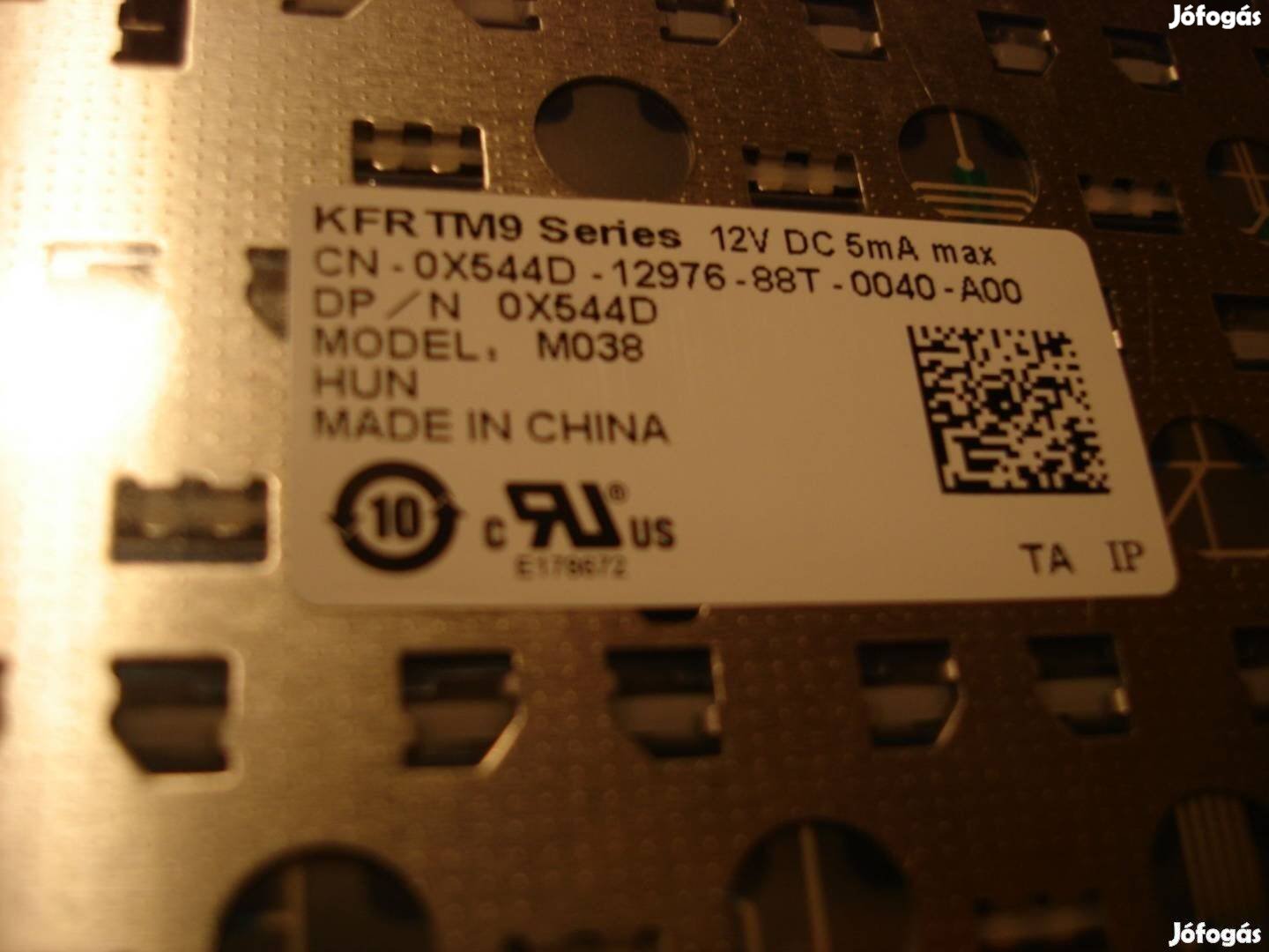 Dell Latitude E4200 magyar billentyűzet X544D 0X544D Model: M038