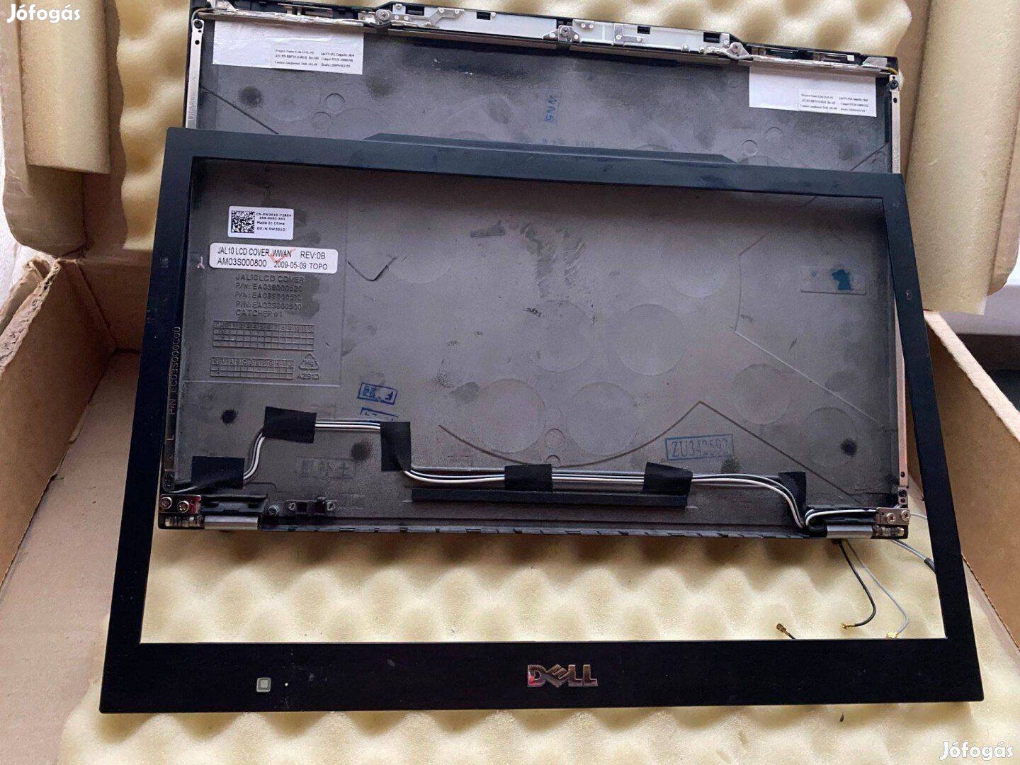 Dell Latitude E4300 fedlap hátlap LCD keret bontott M666D W301D E4300