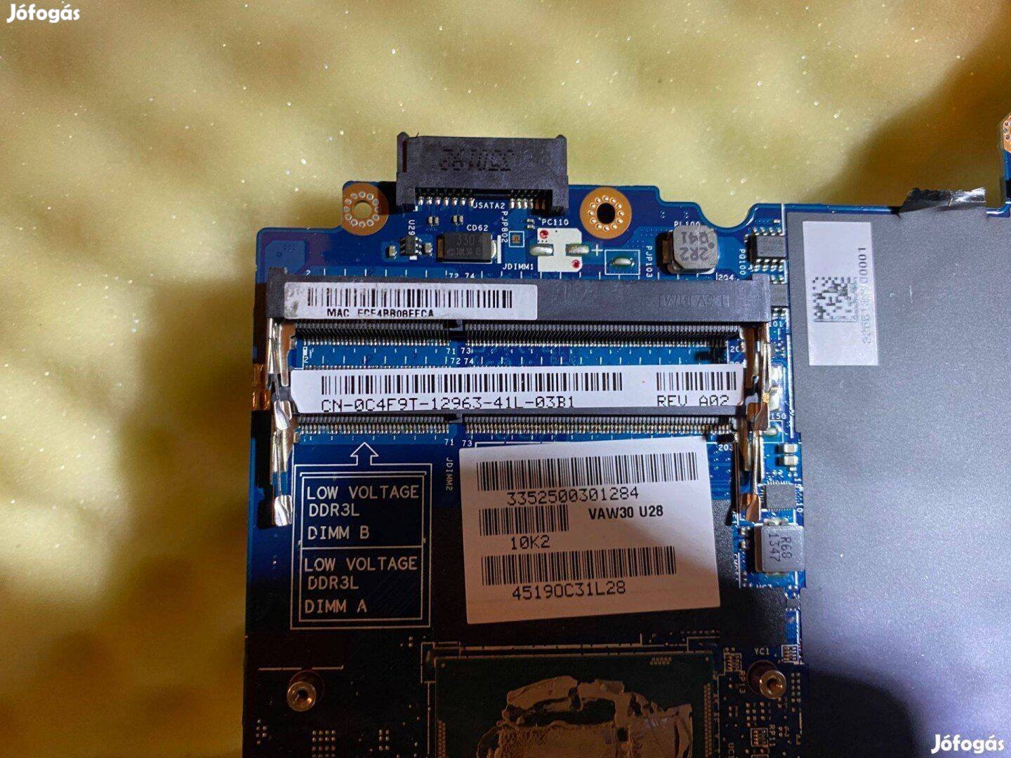 Dell Latitude E5440 alaplap hibás nem működő LA-9832P C4F9T 0C4F9T