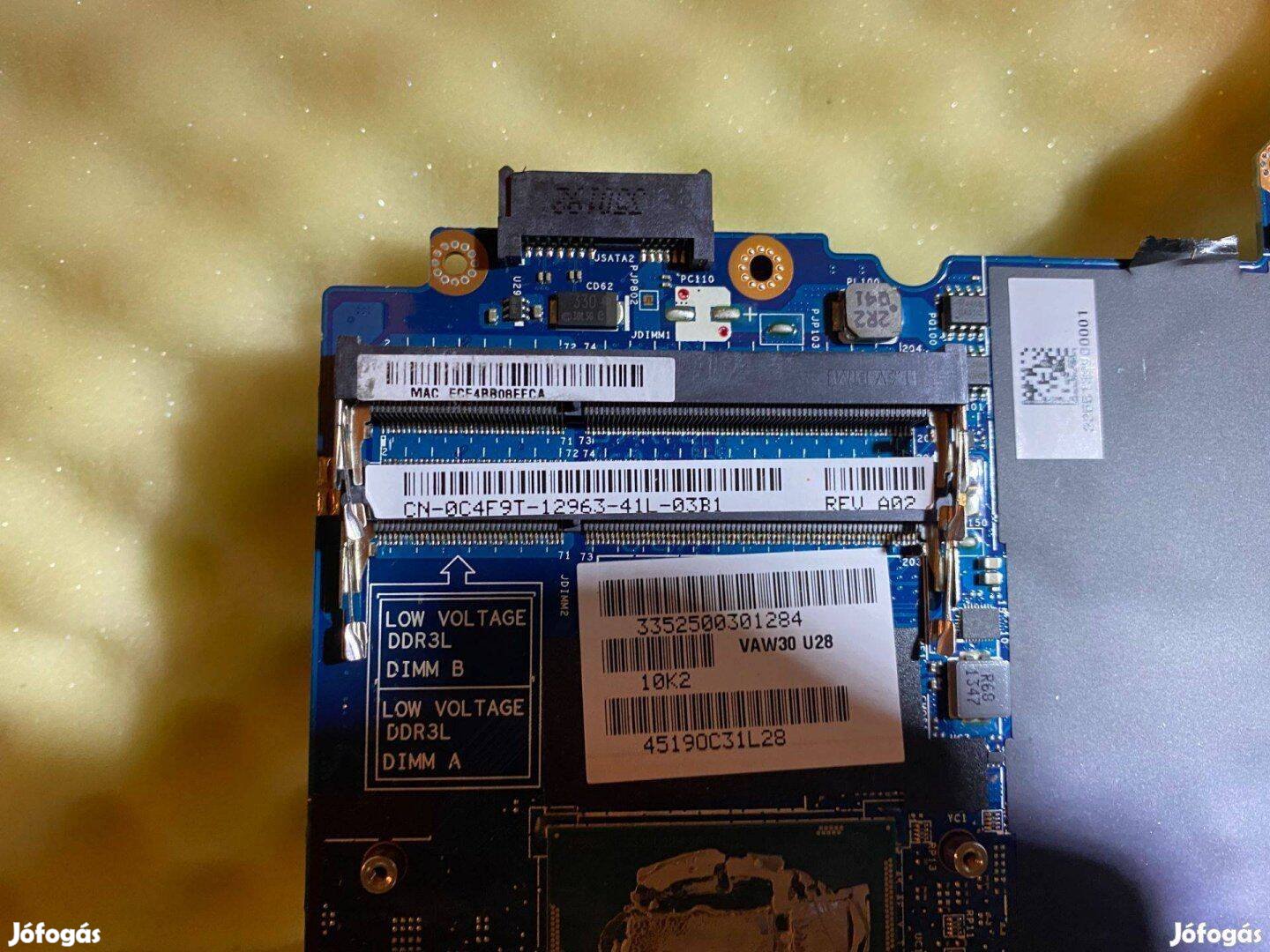 Dell Latitude E5440 alaplap hibás nem működő LA-9832P C4F9T 0C4F9T