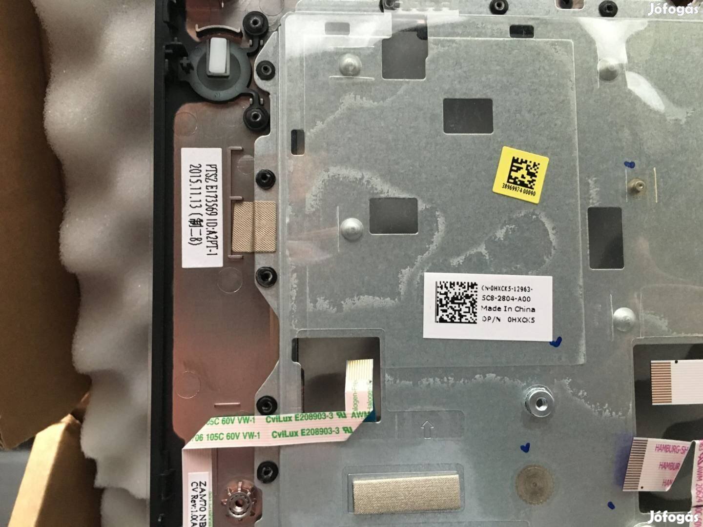 Dell Latitude E5450 touchpad palmrest dual pointing Hxck5,