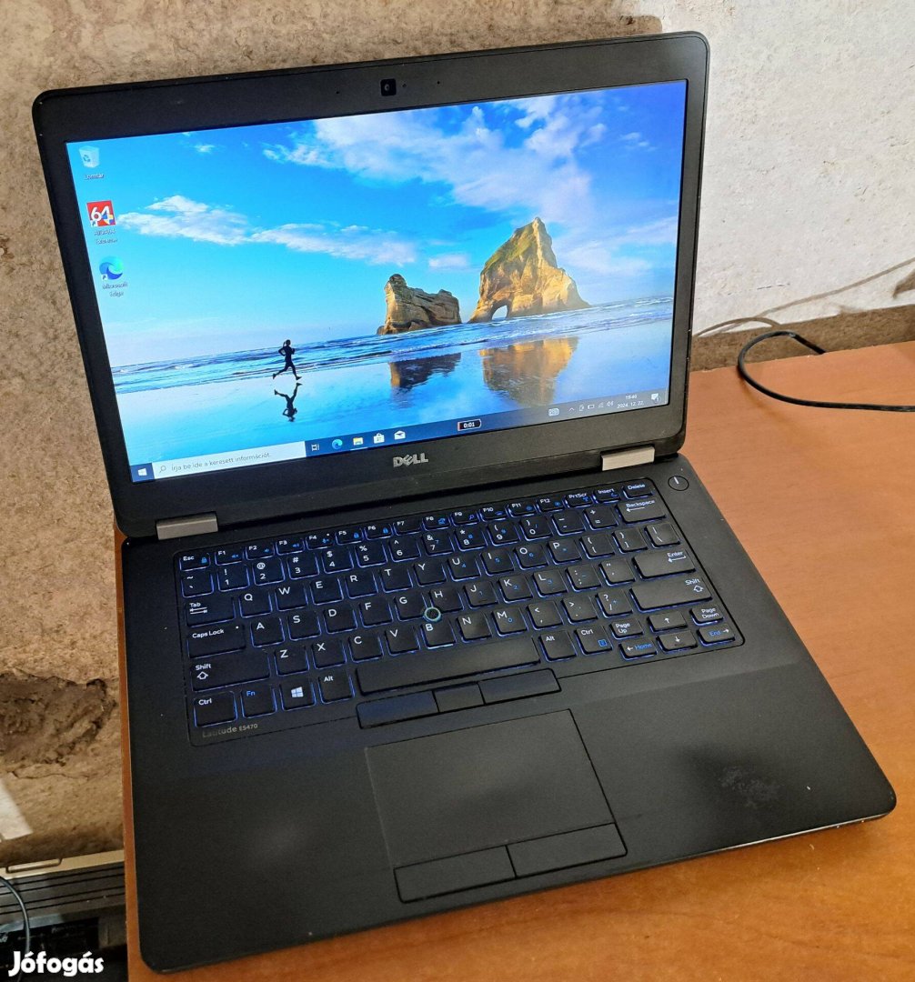 Dell Latitude E5470 laptop (14FHD/I5-G6/8GB/256SSD)